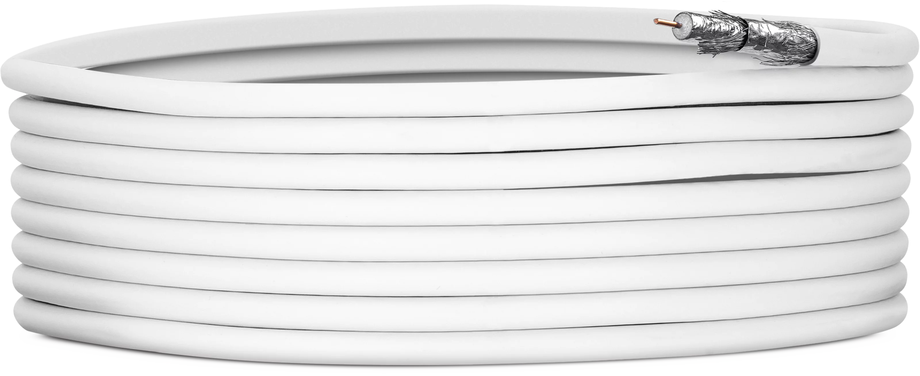 TK Basic 50m SAT Coaxial Cable Frontal, Front