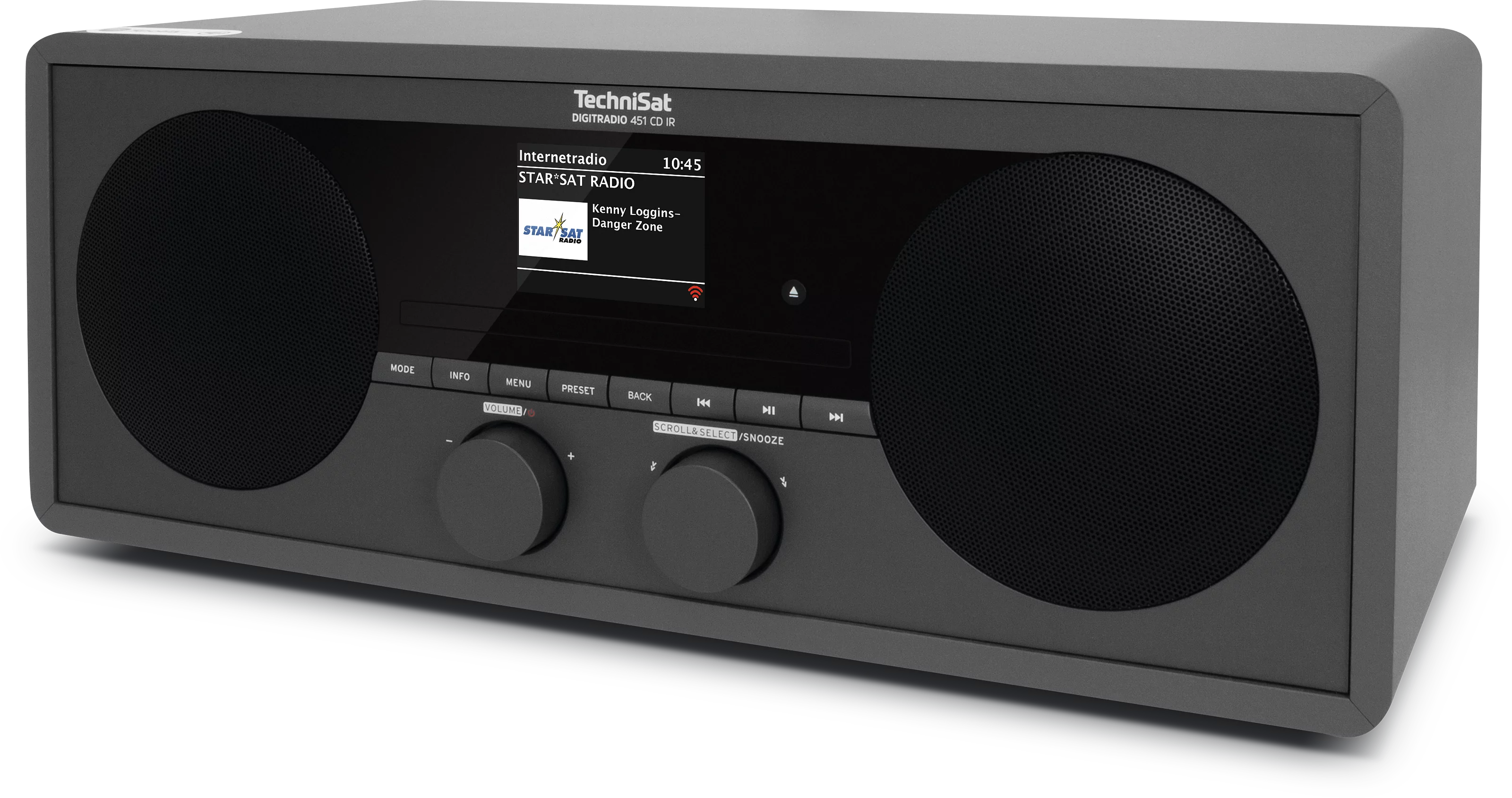 DIGITRADIO 451 CD IR Schräg, Links