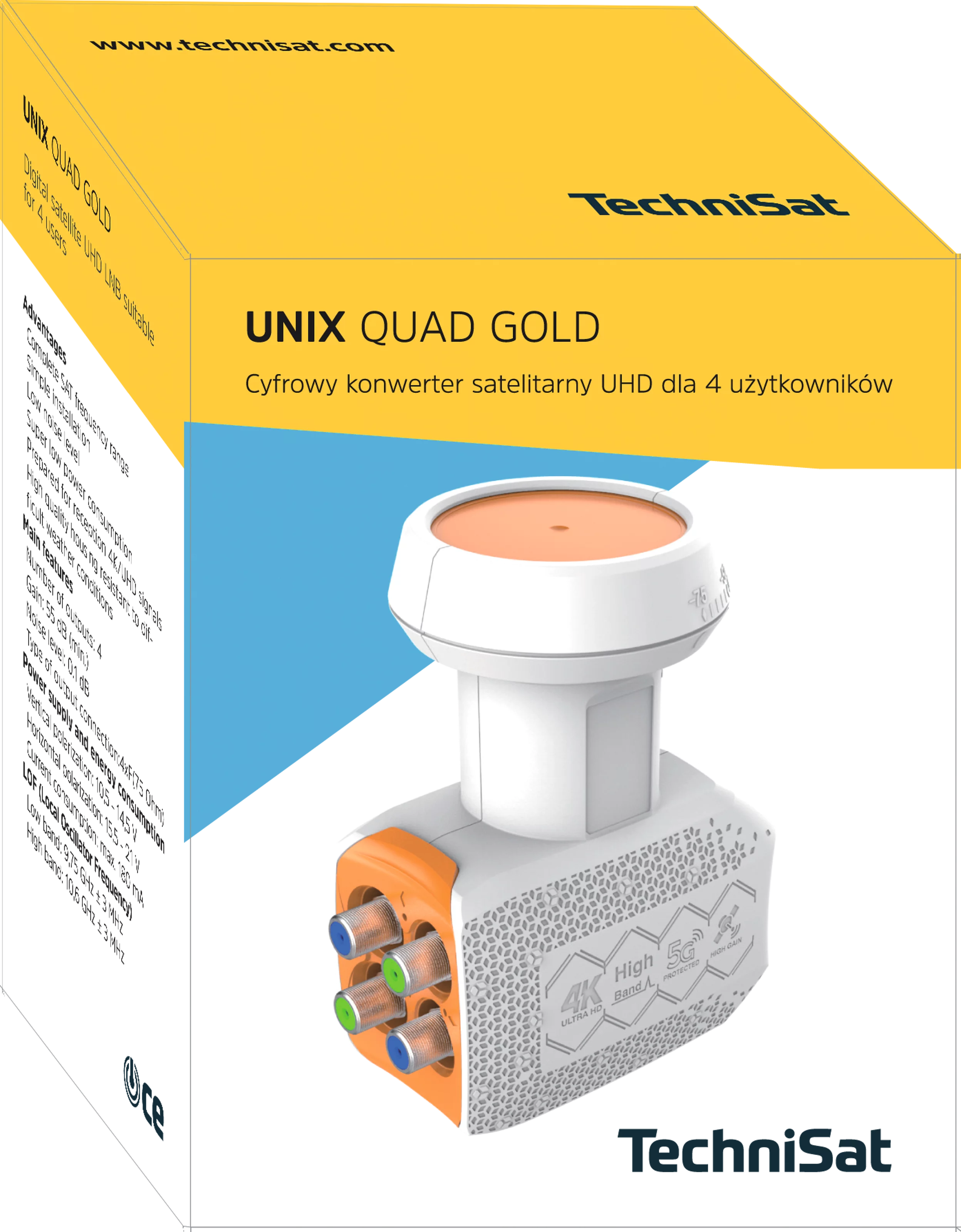 UNIX Quad Gold MVerpackung