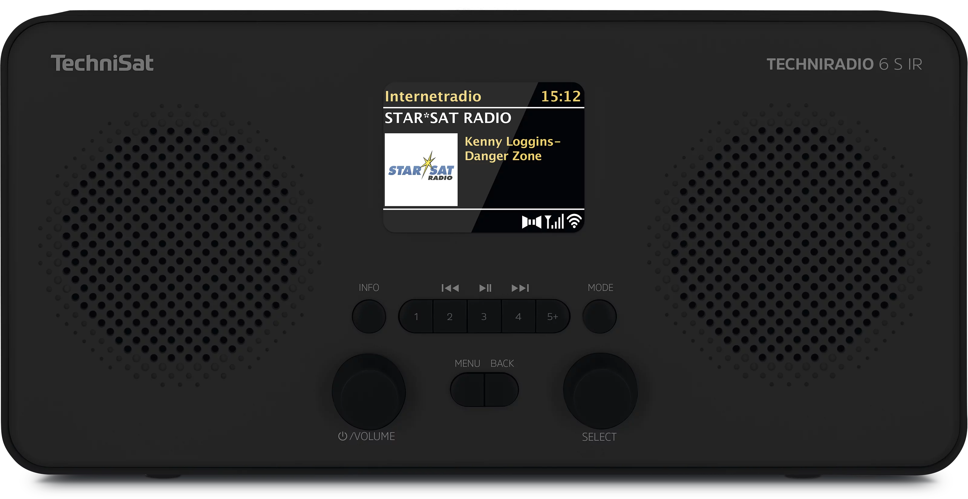 TECHNIRADIO 6 S IR Frontal, Front