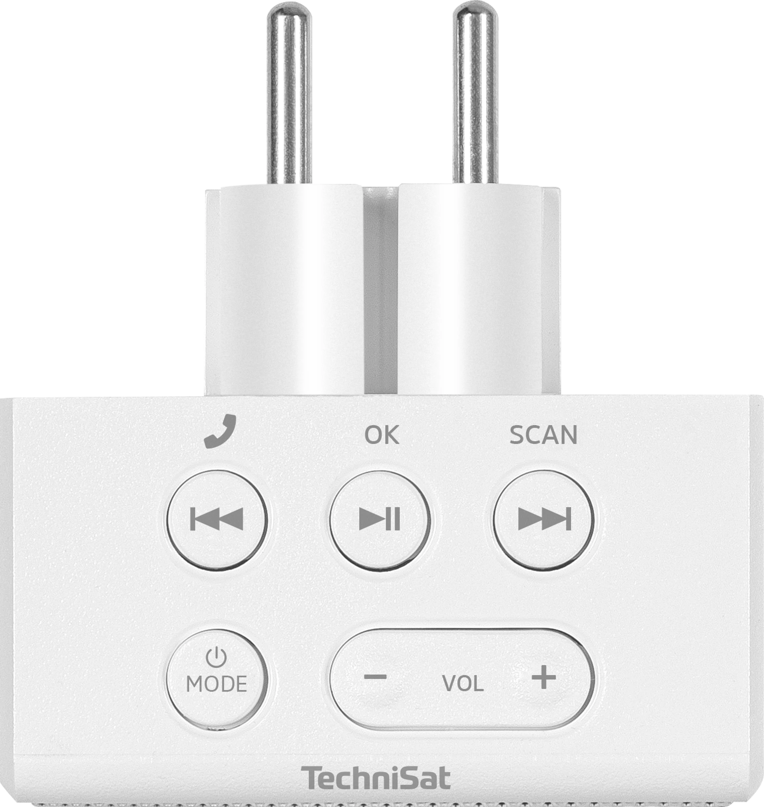 Radio gniazdkowe VIOLA Frontal, Oben