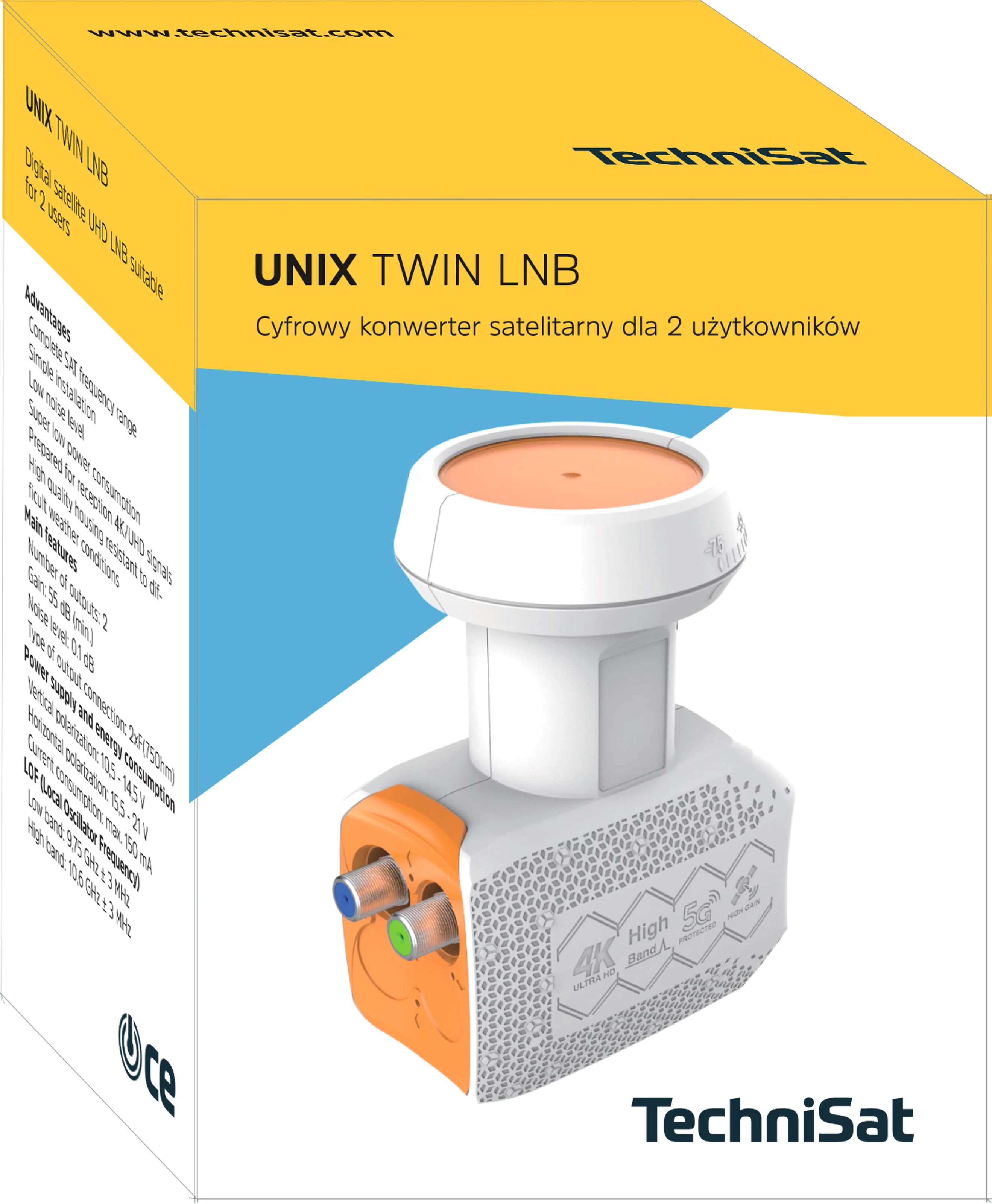 UNIX Twin-LNB MVerpackung