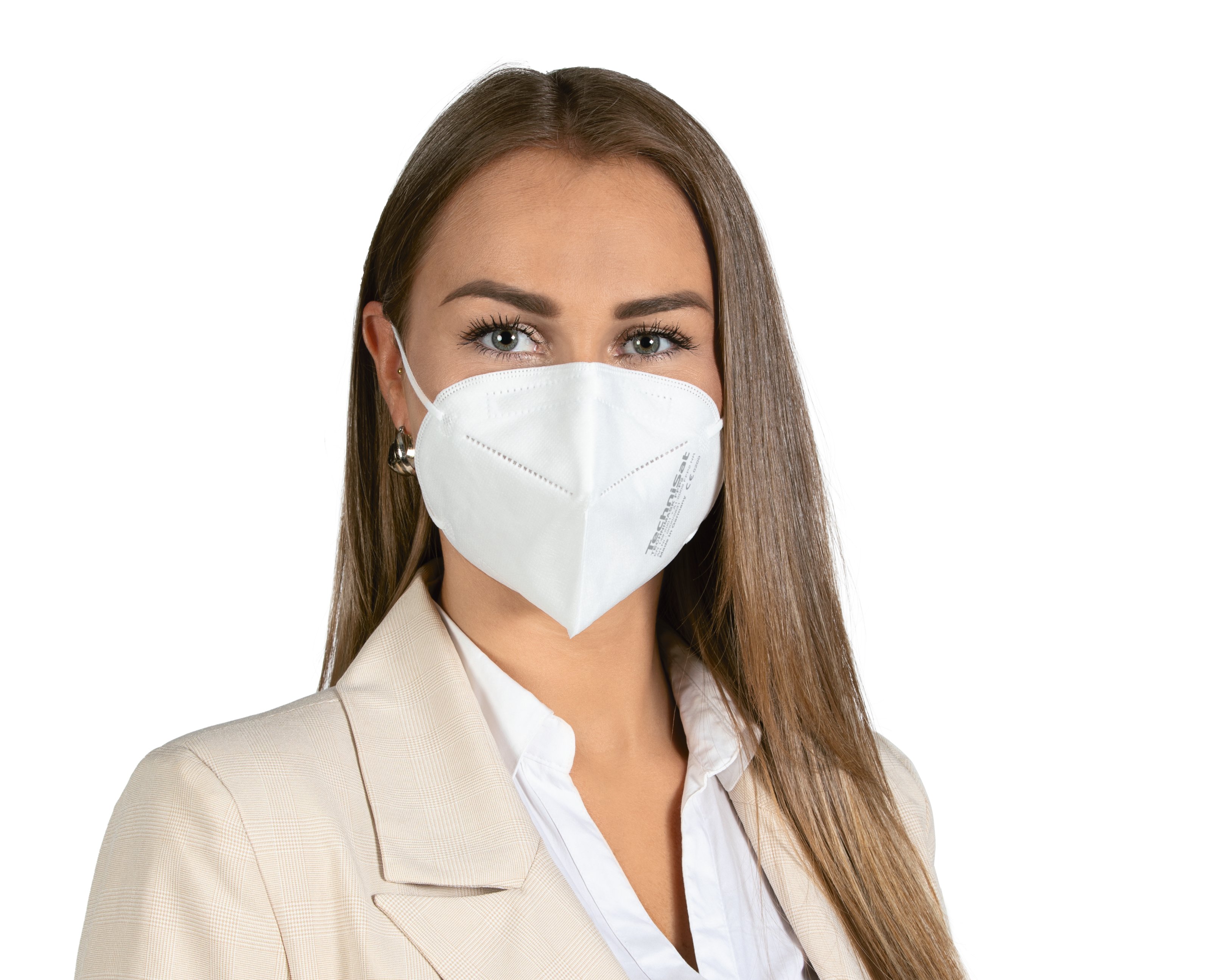 TECHNIMASK FFP2, 5 szt. Schräg, Rechts