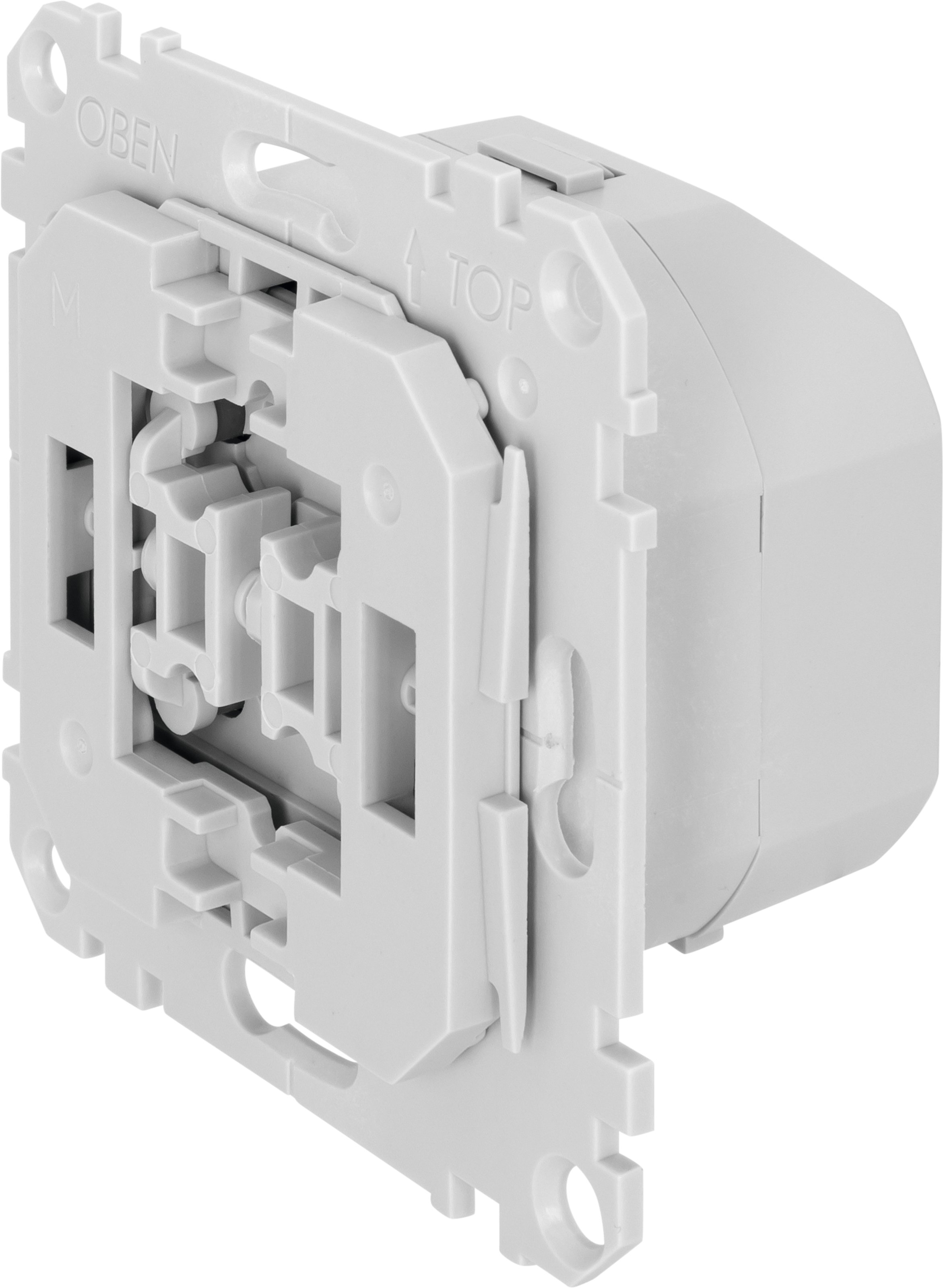Shutter switch, complete, Merten Schräg, Links