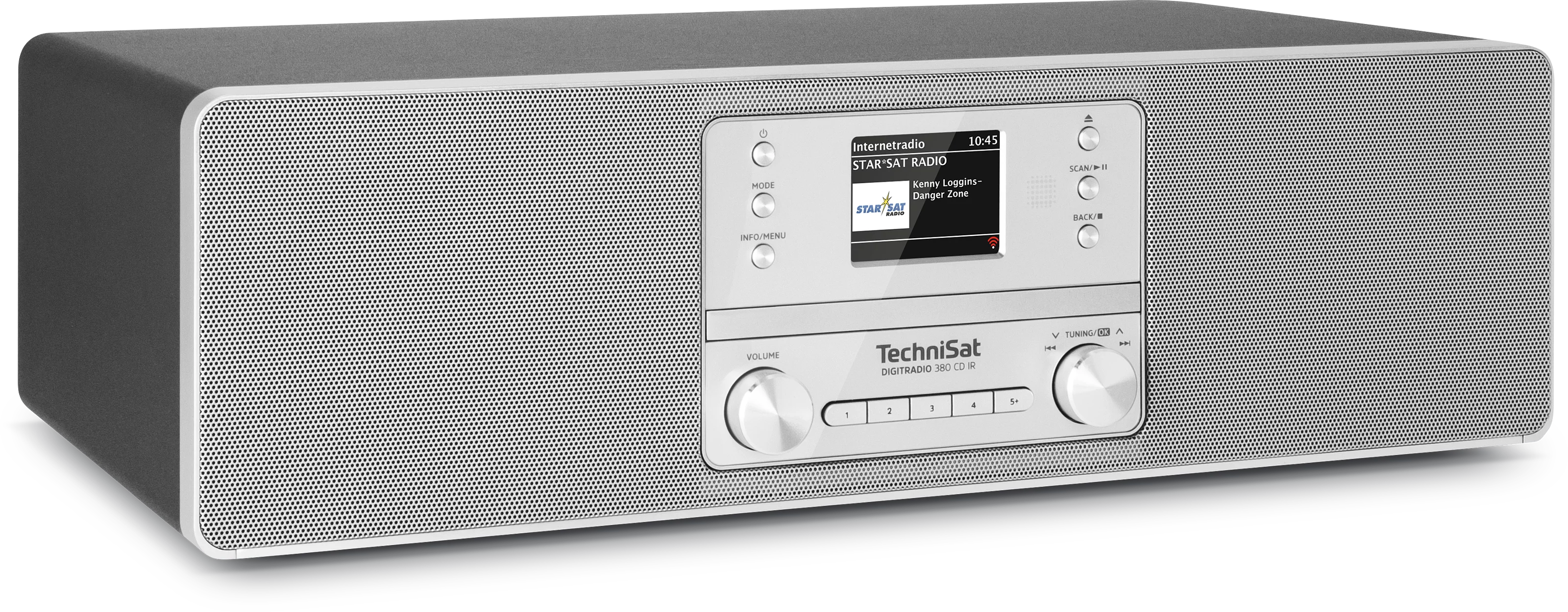 DIGITRADIO 380 CD IR Schräg, Rechts