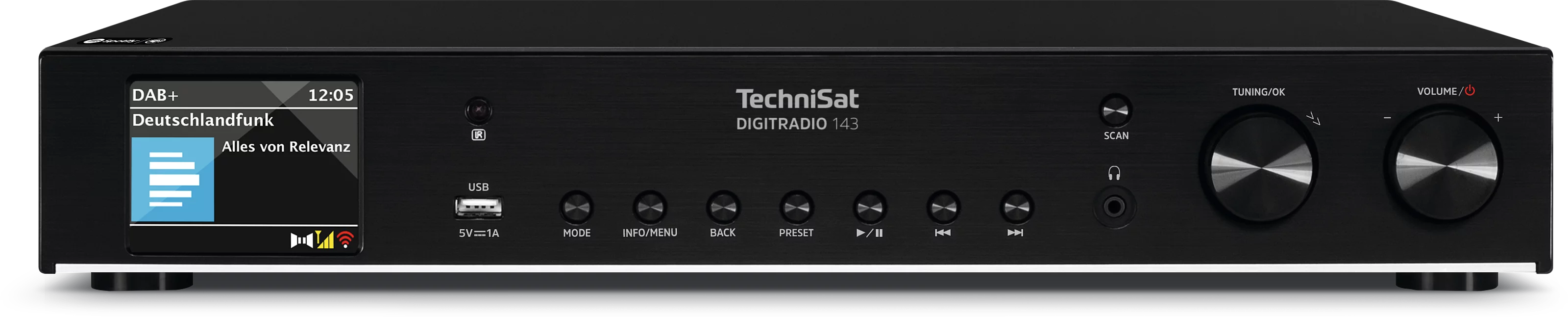 DIGITRADIO 143 (V3) Frontal, Front DIGITRADIO 143 (V3) Frontal, Front