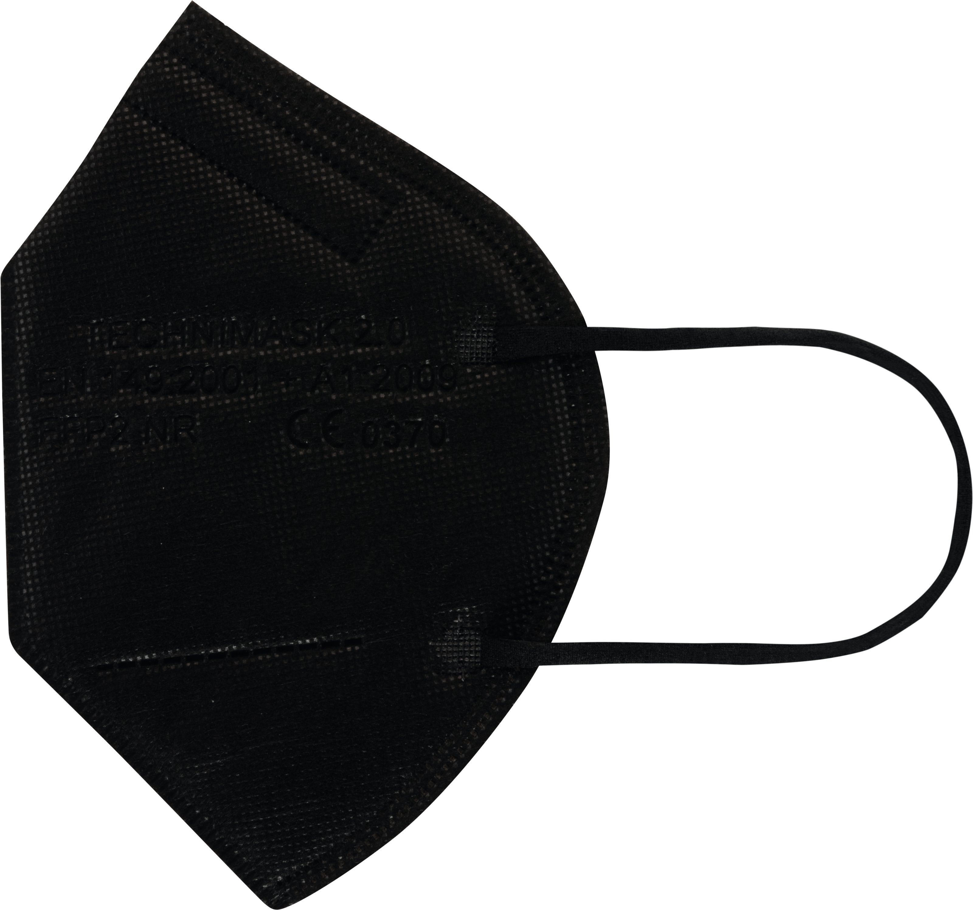 TECHNIMASK 2.0, 15 Stück (3 Polybeutel mit 5 Stück) Frontal, Front