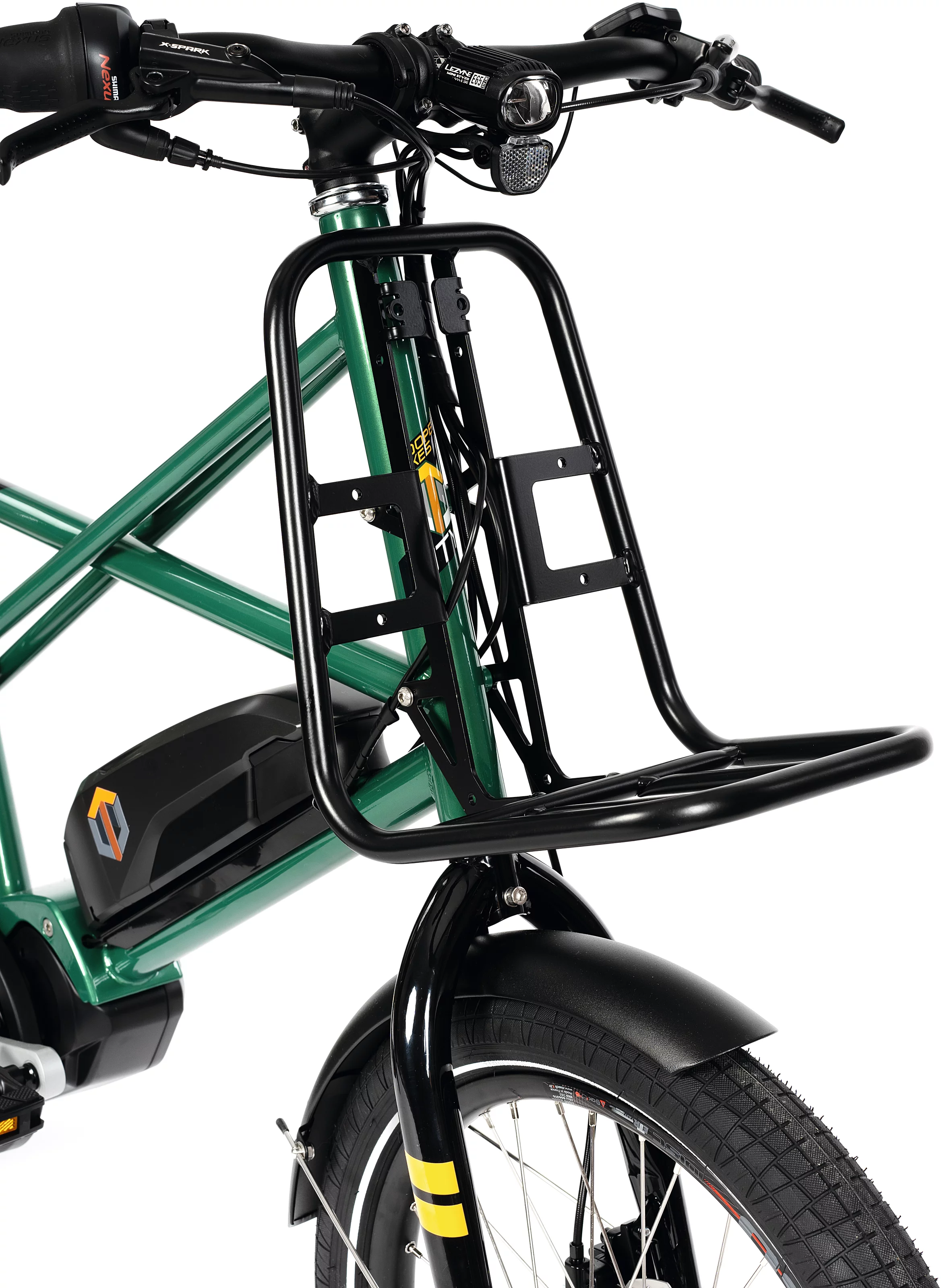 UTY Front Luggage Rack Detail