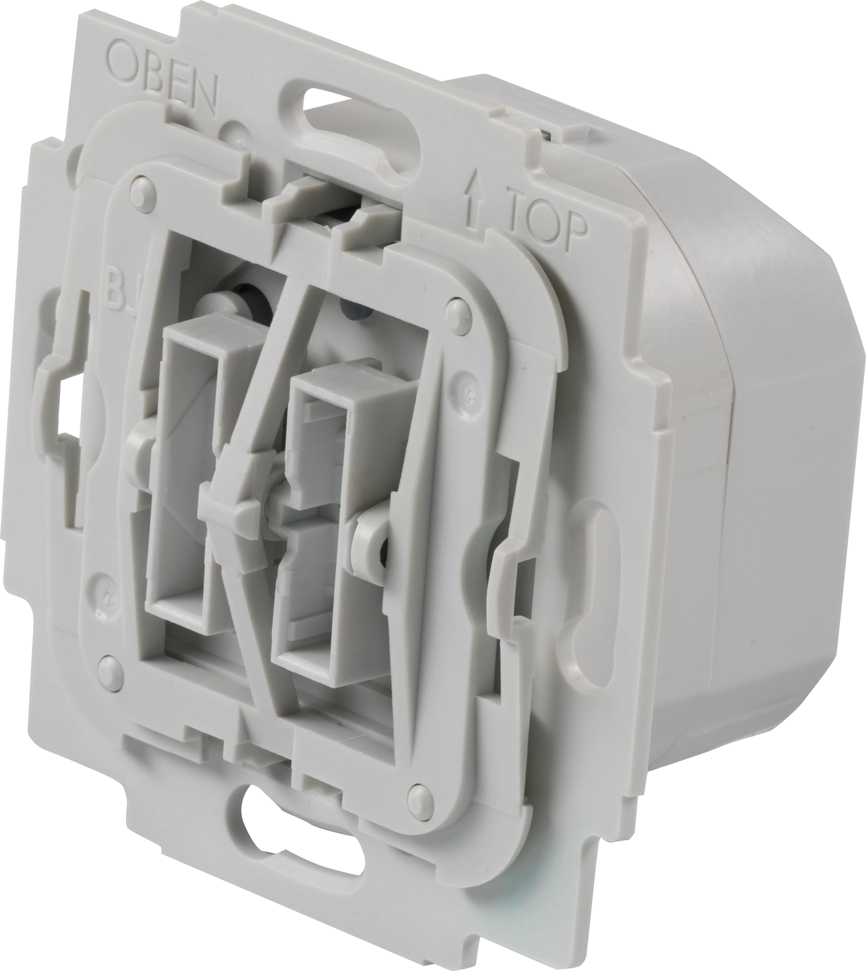 Podtynkowy sterownik światła, podwójny, kompatybilny z Busch-Jaeger Frontal, Links