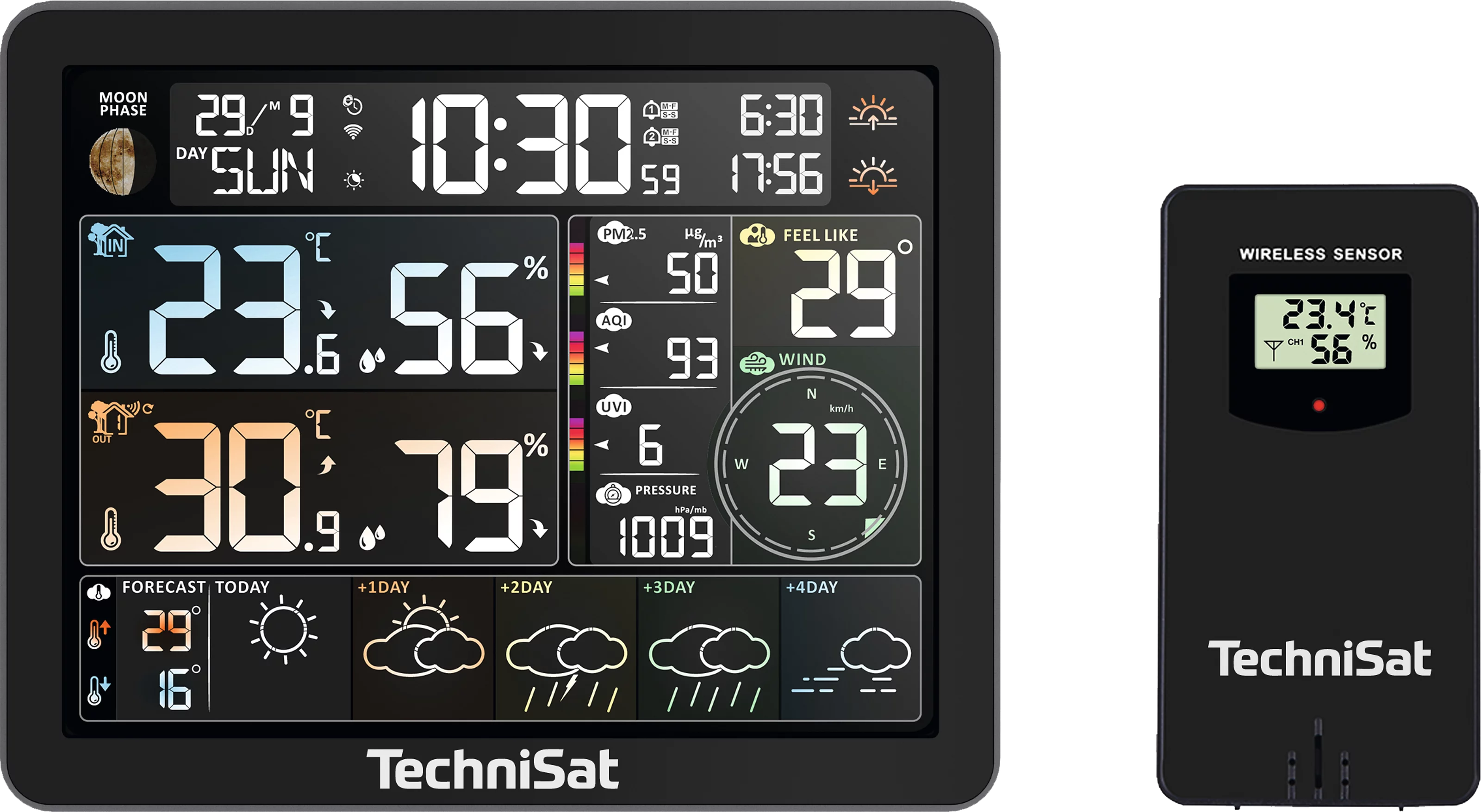 IMETEO 800 Frontal, Front