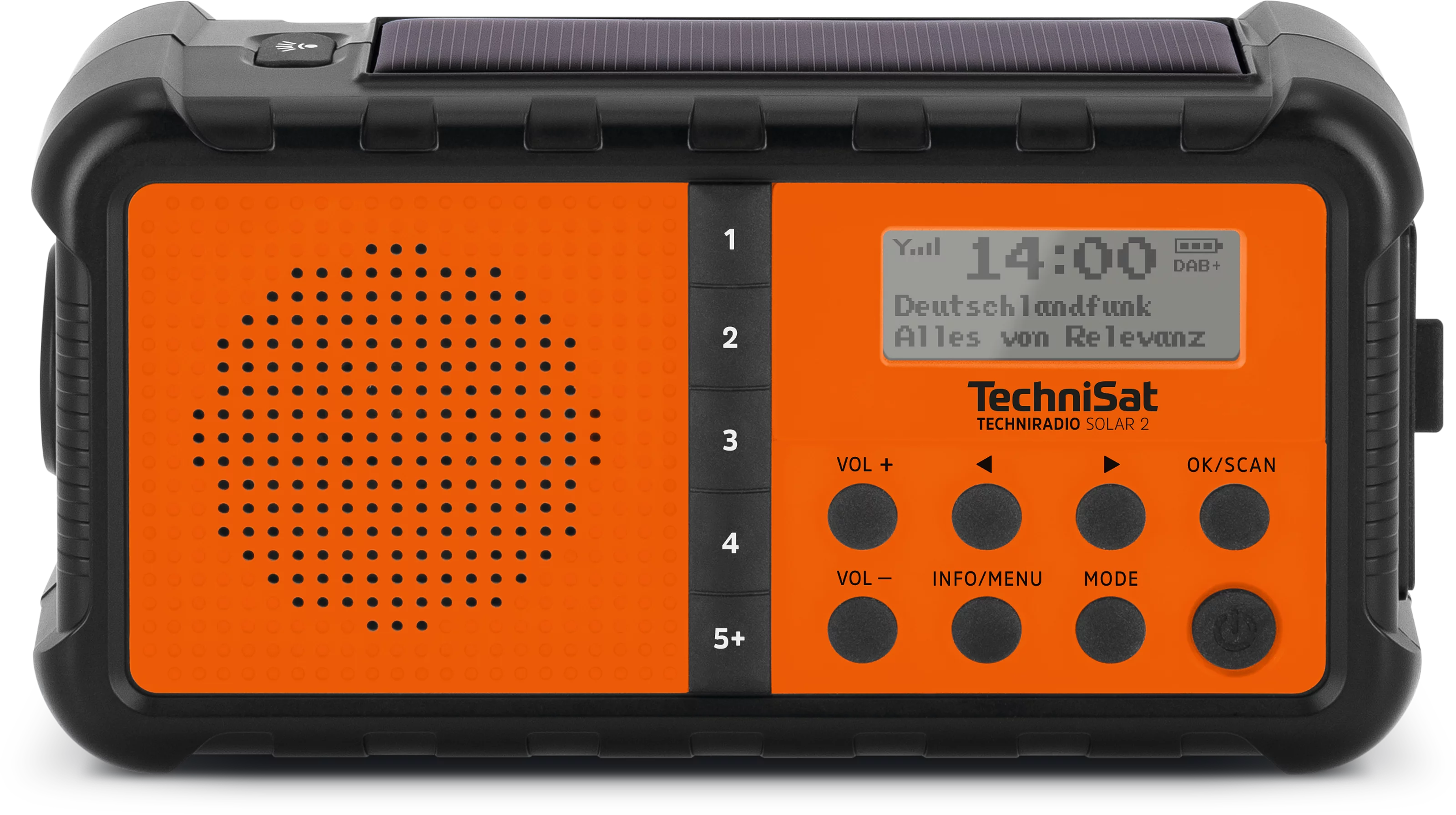 TECHNIRADIO SOLAR 2 Frontal, Front