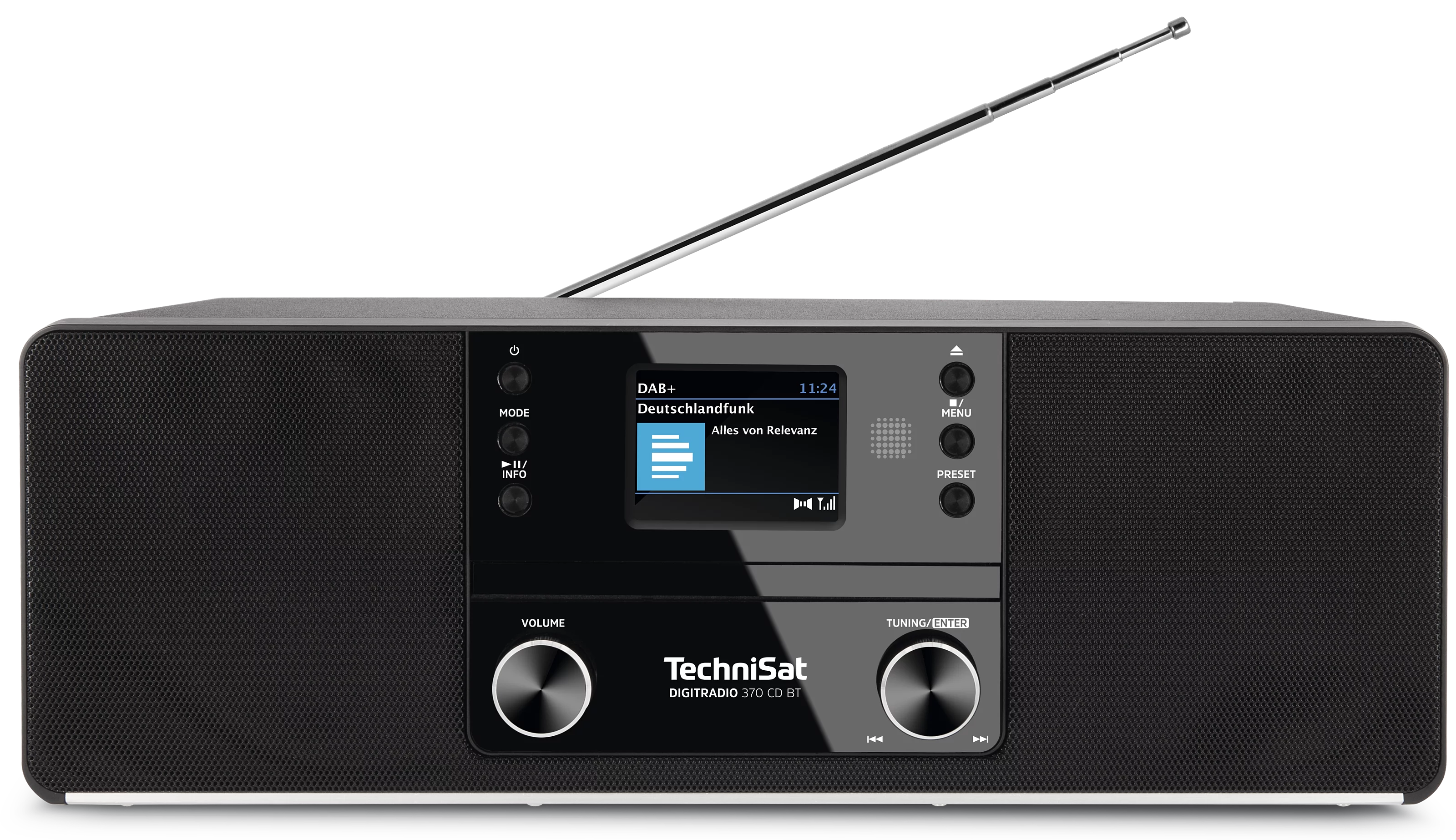 DIGITRADIO 370 CD BT Frontal, Front