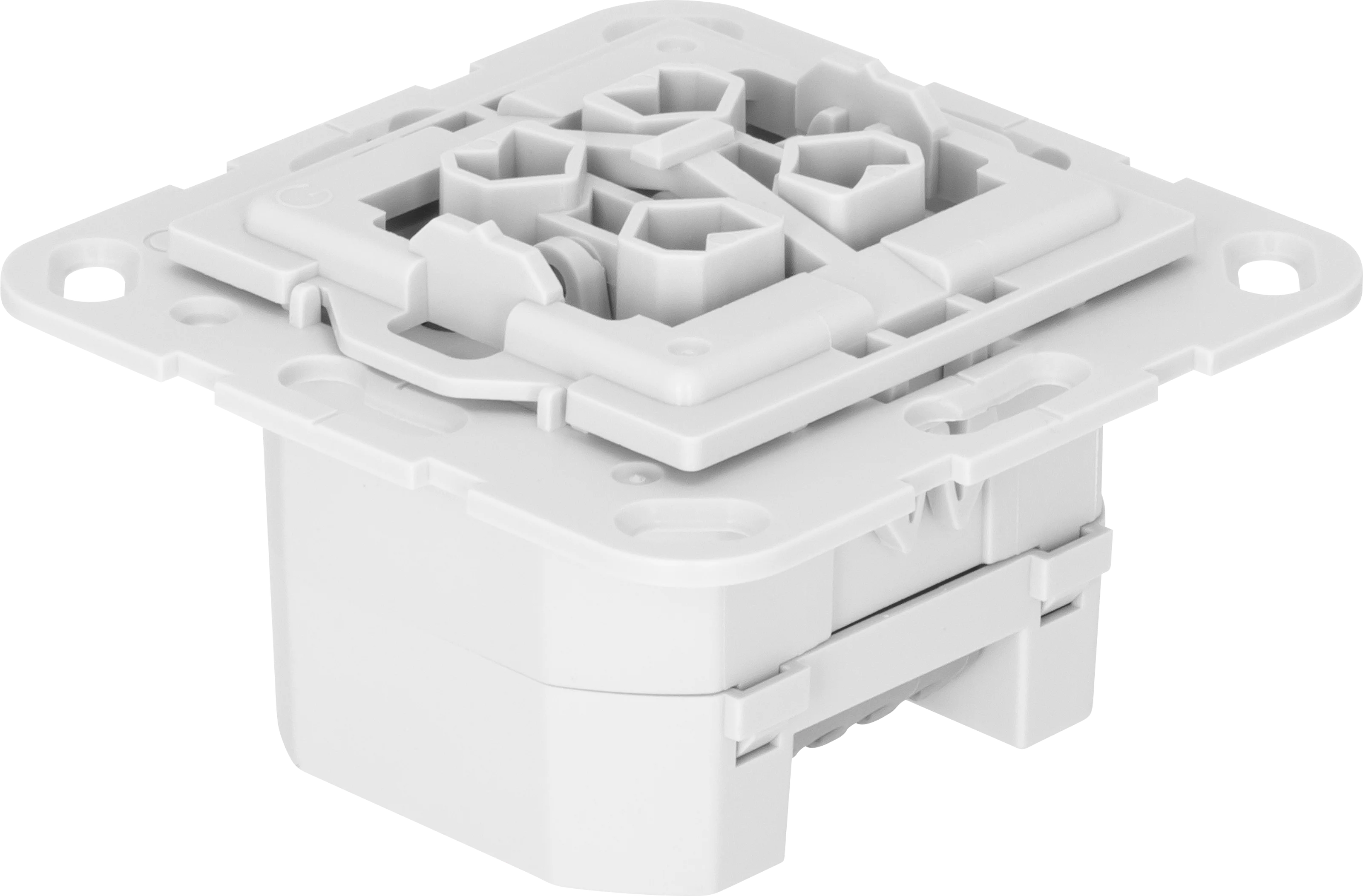 Podtynkowy sterownik światła, podwójny, kompatybilny z Gira Schräg, Rechts