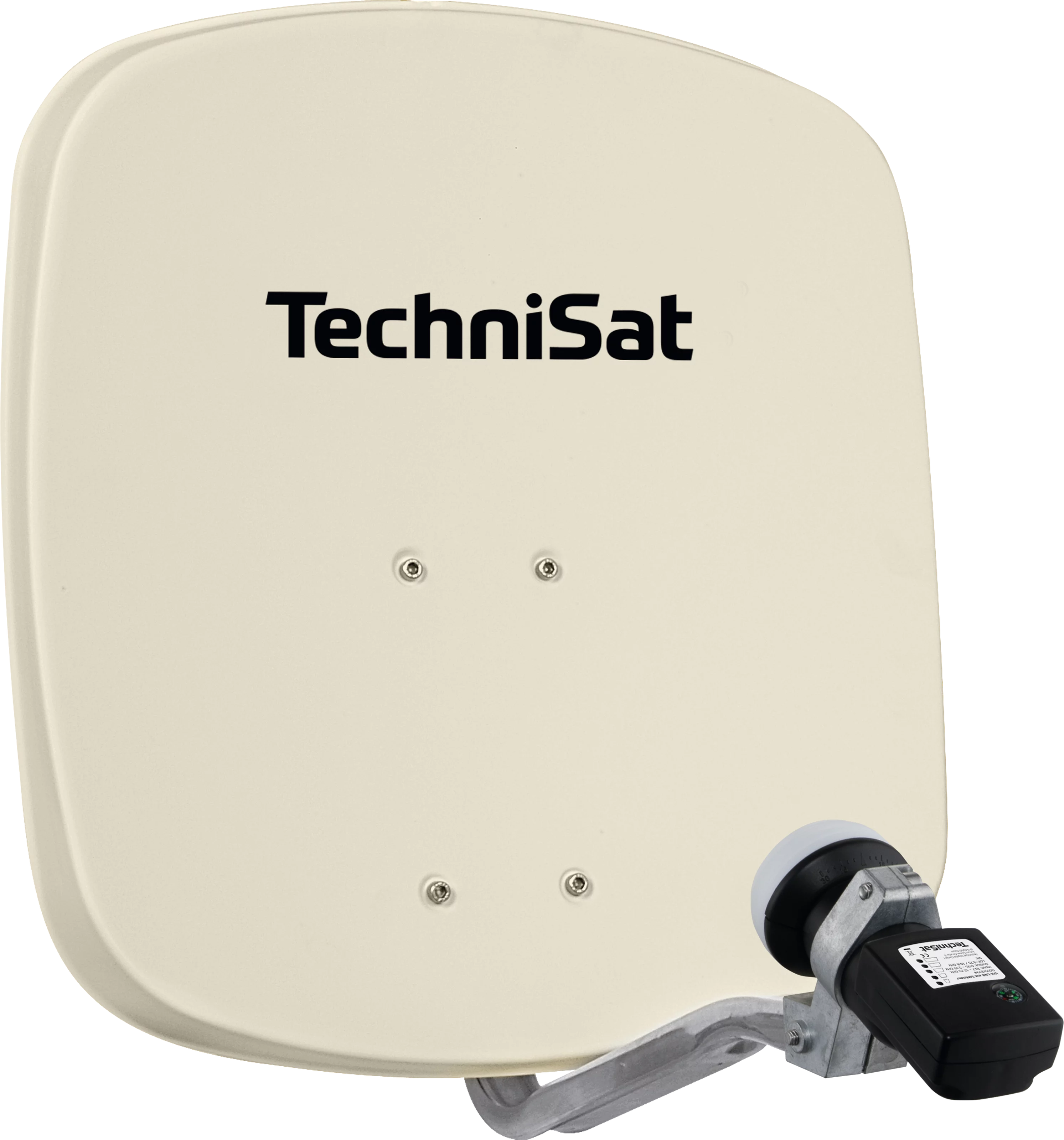 DIGIDISH 45 with sat finder V/H-LNB Schräg, Rechts