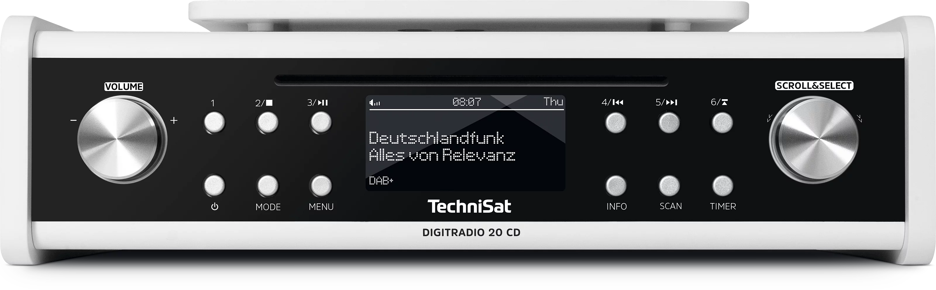 DIGITRADIO 20 CD Frontal, Front
