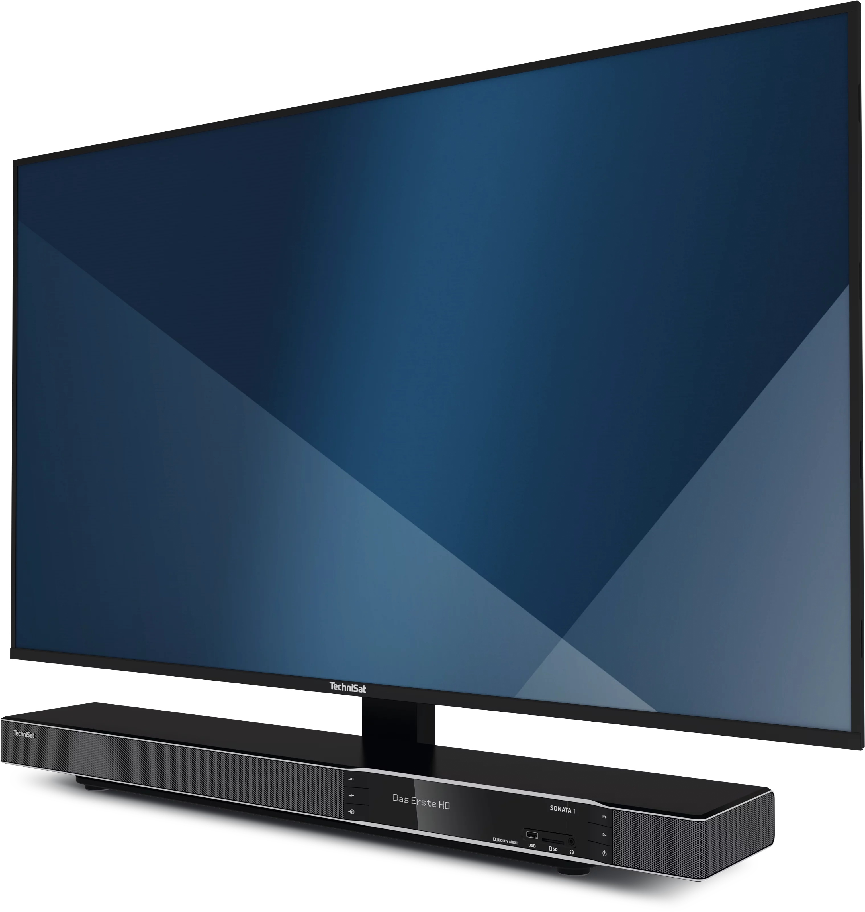 Stojak półkowy MONITORLINE UHD + SONATA 1 Schräg, Rechts