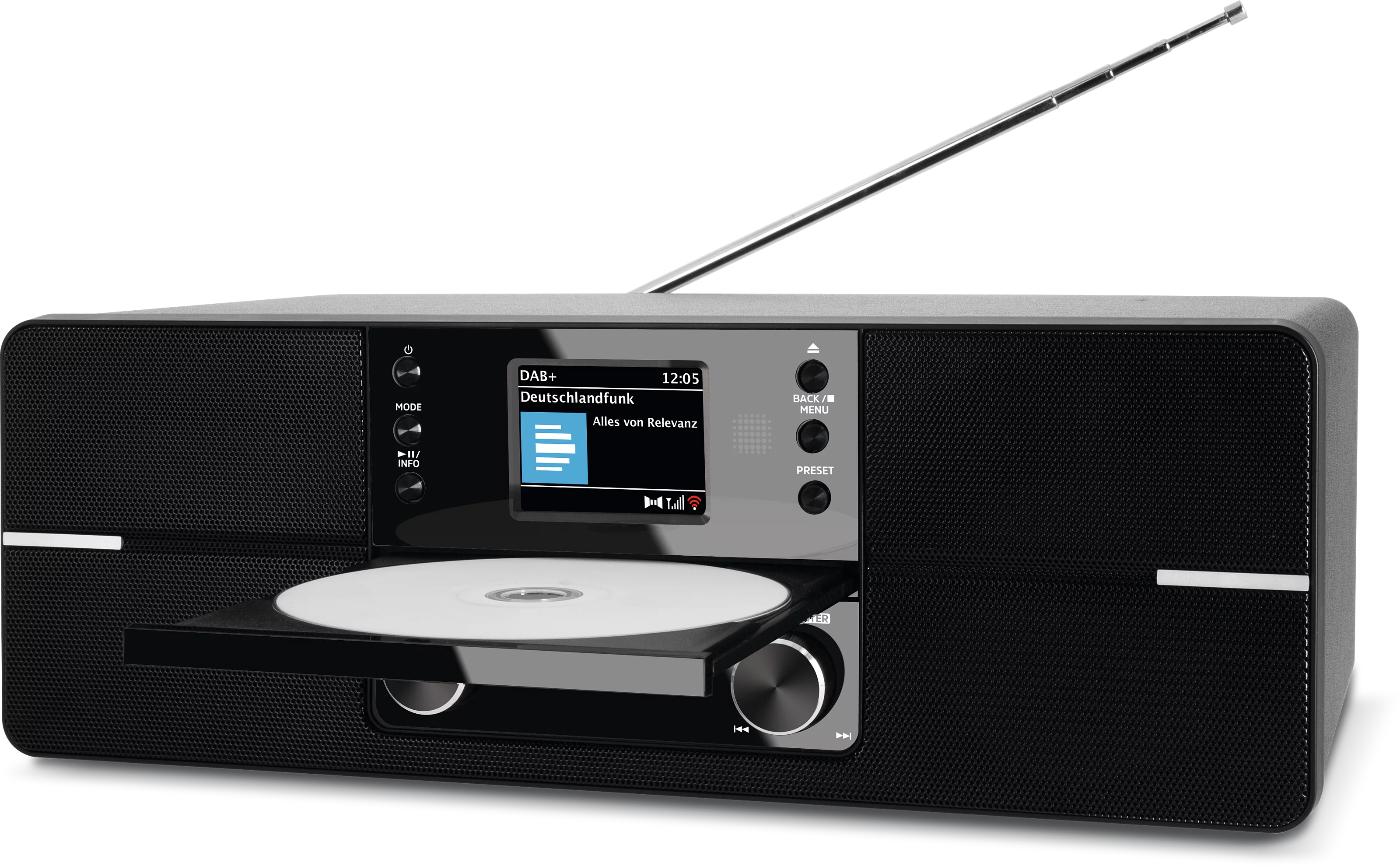 DIGITRADIO 371 CD IR Schräg, Links