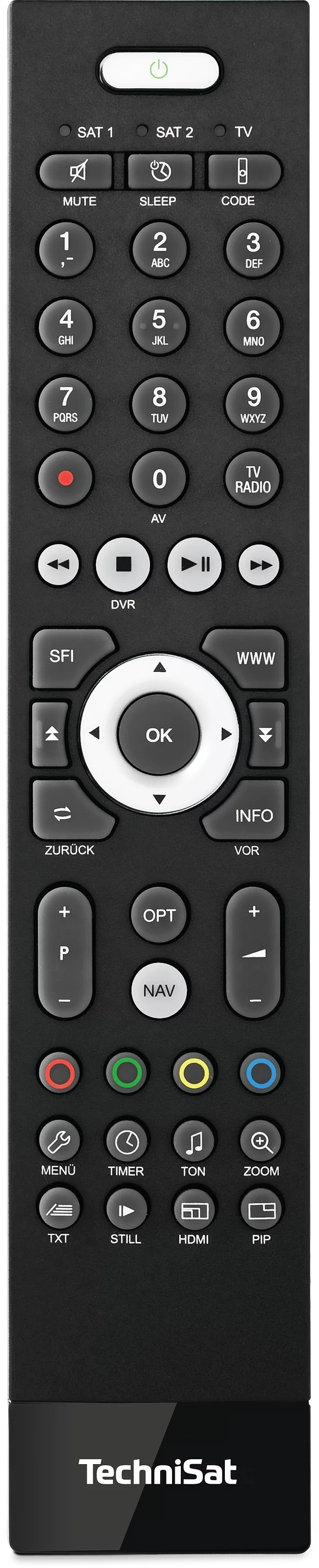 Remote control TECHNIVISION HD series (TV400B)