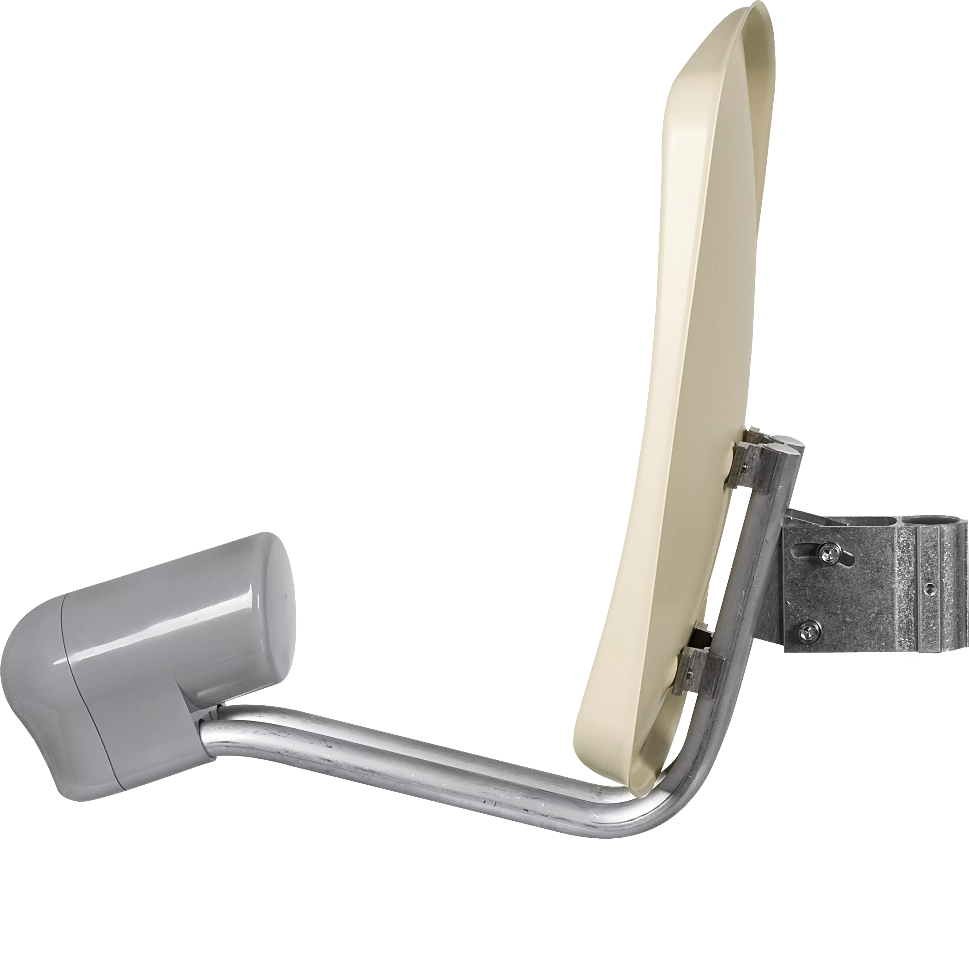 SATMAN 33, UNYSAT V/H-LNB Frontal, Rechts