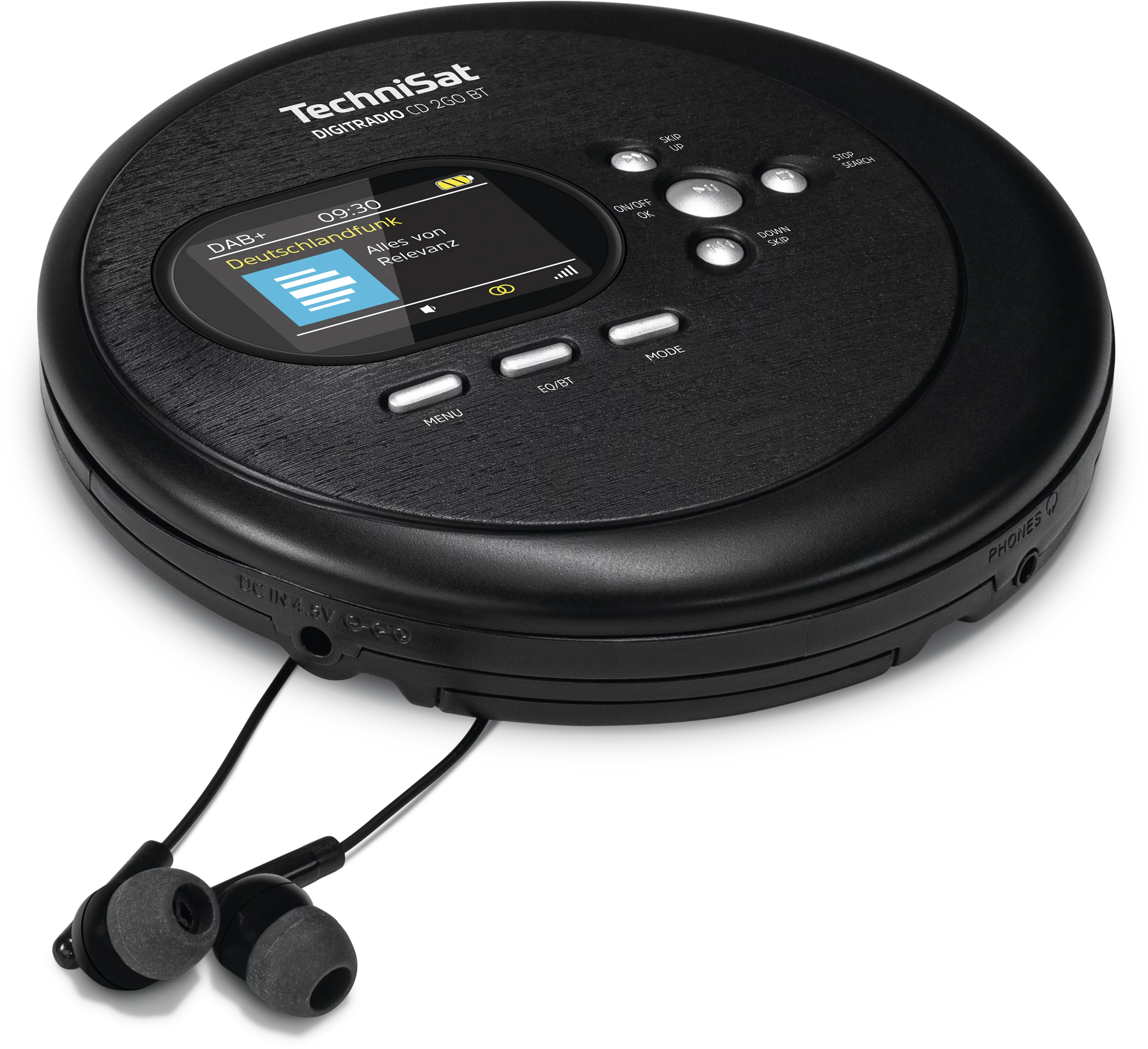 DIGITRADIO CD 2GO BT Schräg, Rechts