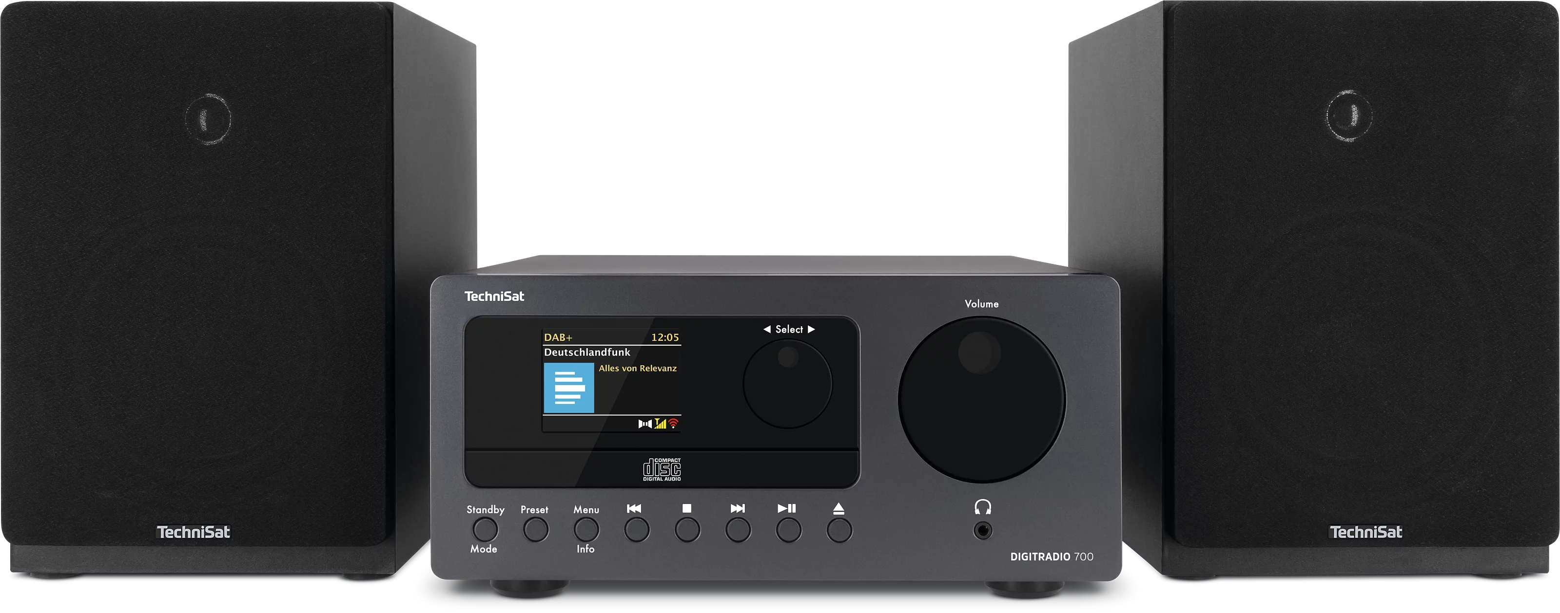 DIGITRADIO 700 Frontal, Front