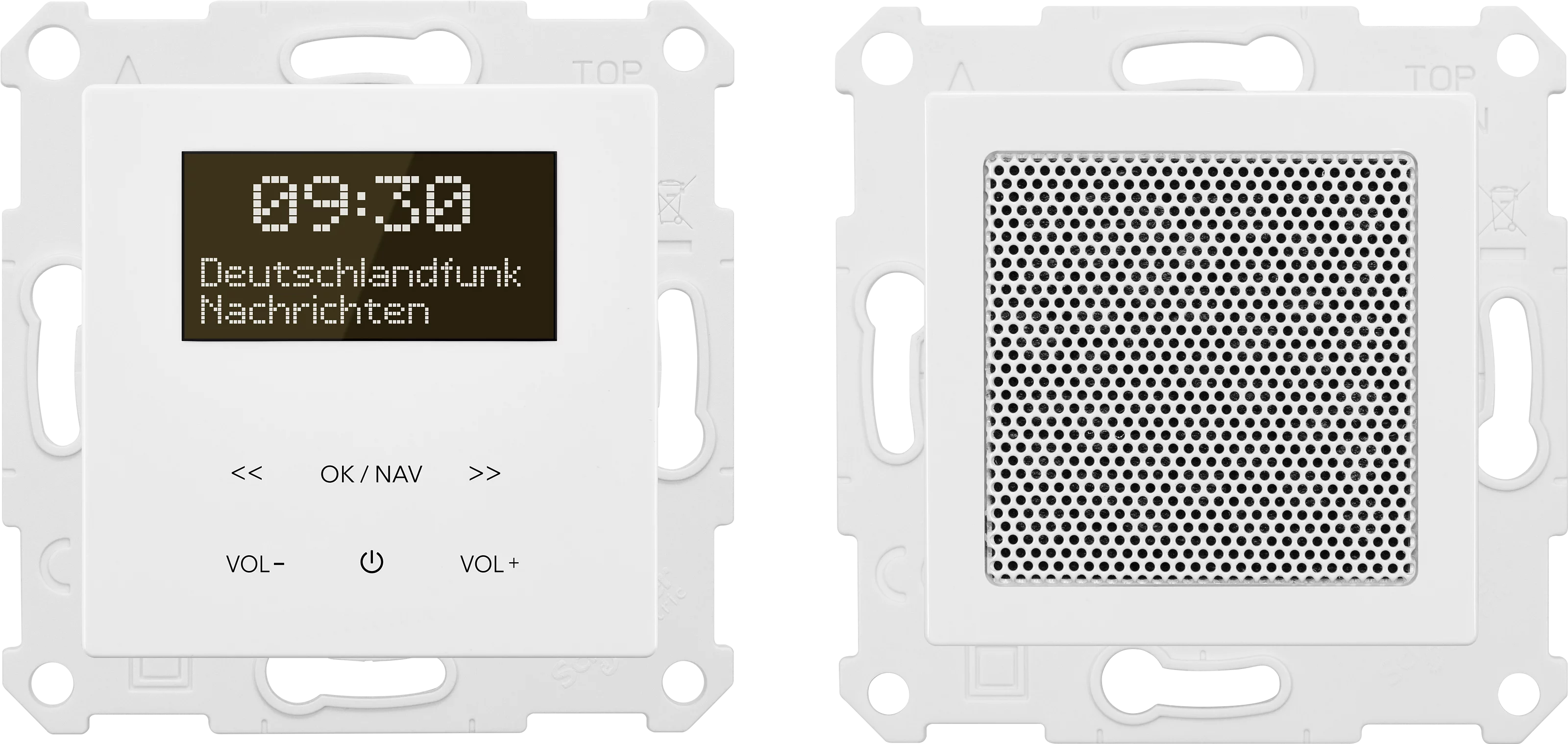 DIGITRADIO UP 55 TEM Frontal, Front