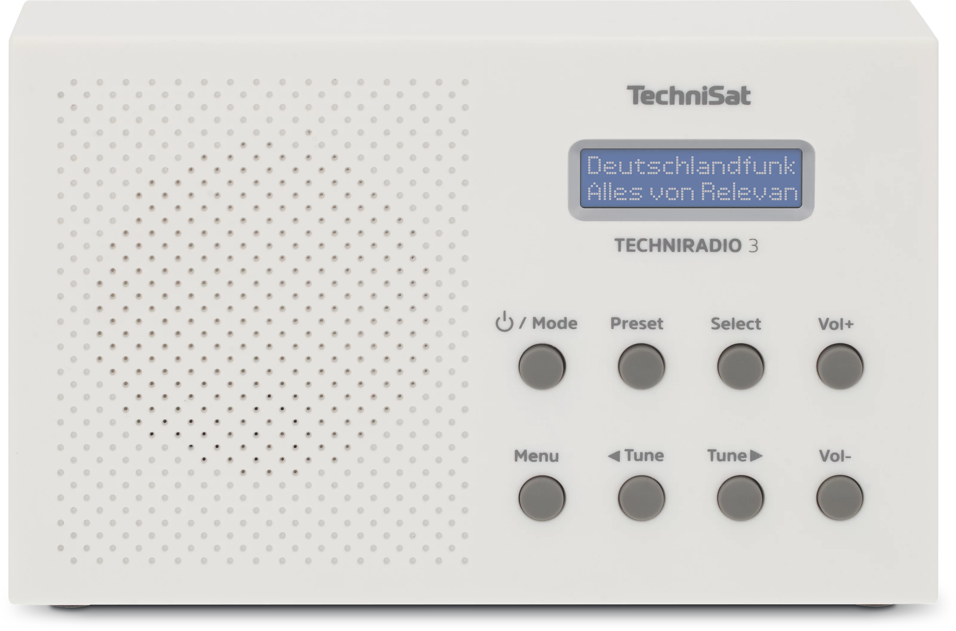 TECHNIRADIO 3 Frontal, Front