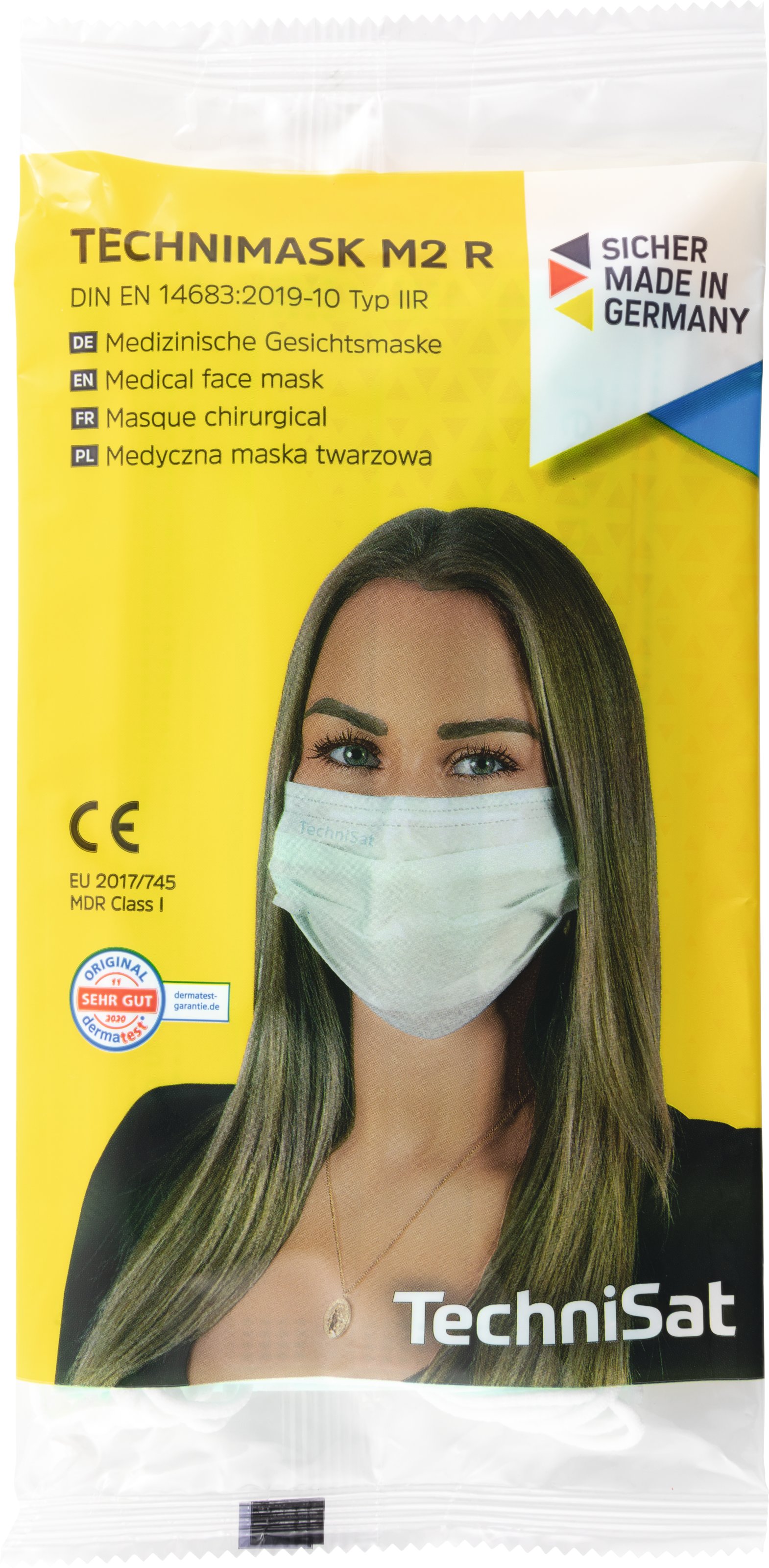 TECHNIMASK M2 R, 50 Stück (5 Polybeutel mit 10 Stück) MVerpackung