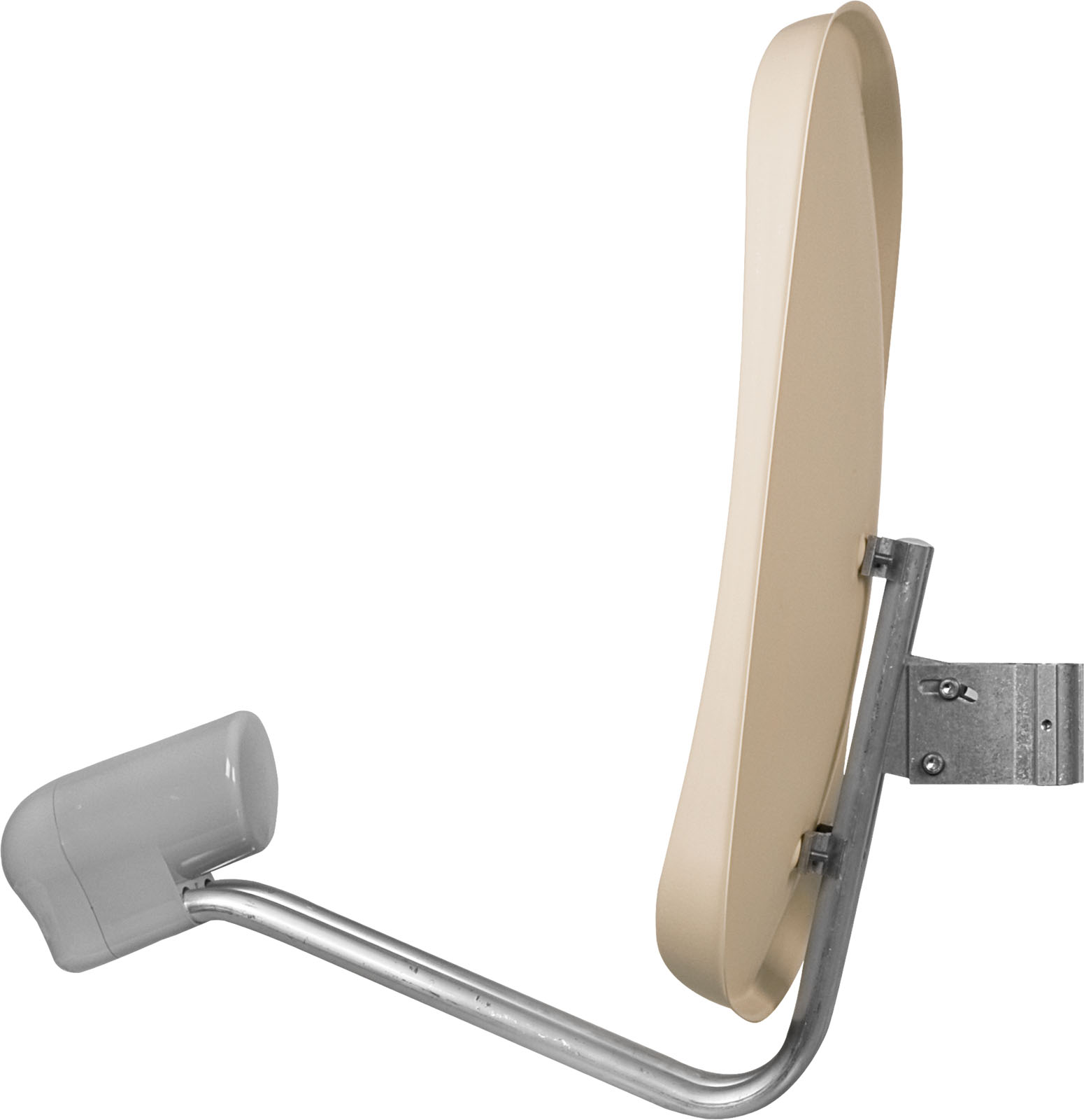 SATMAN 45, UNYSAT V/H-LNB Frontal, Rechts