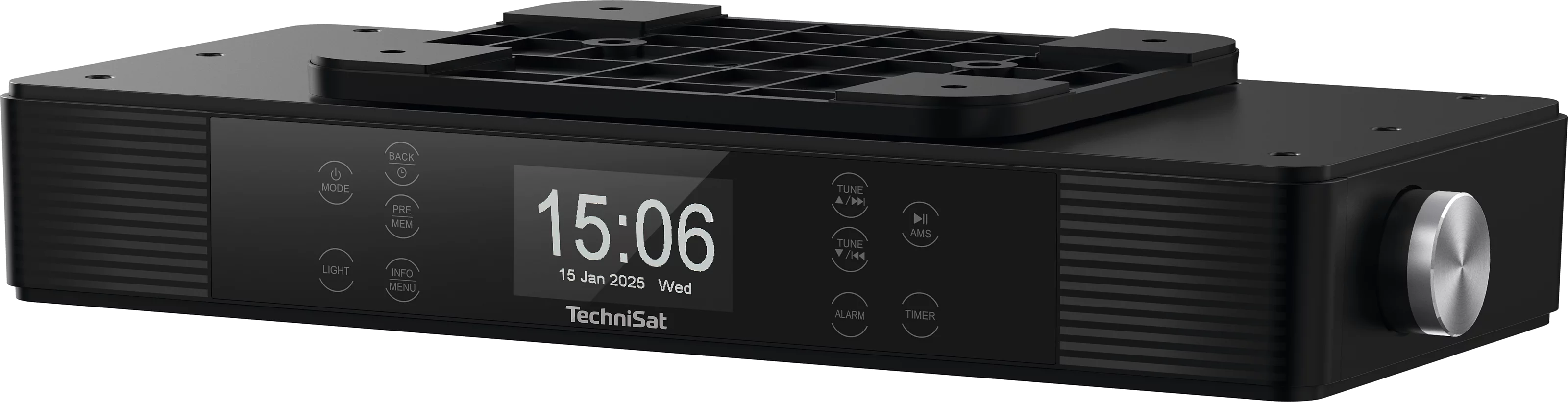 KITCHENRADIO IR, czarny Schräg, Links