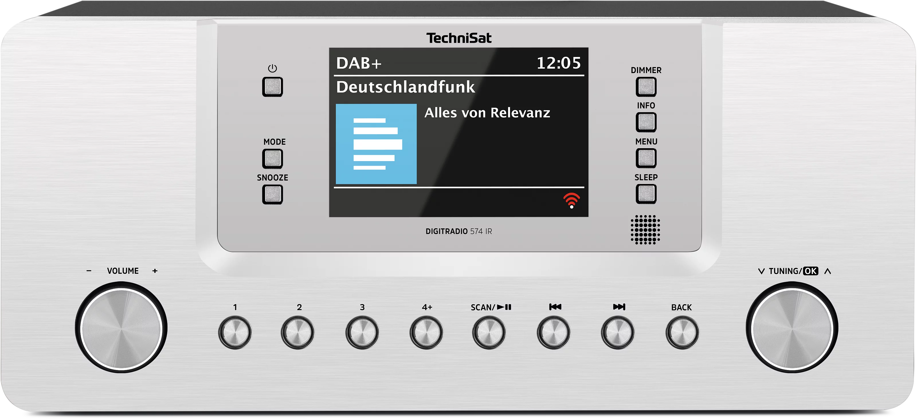 DIGITRADIO 574 IR Frontal, Front