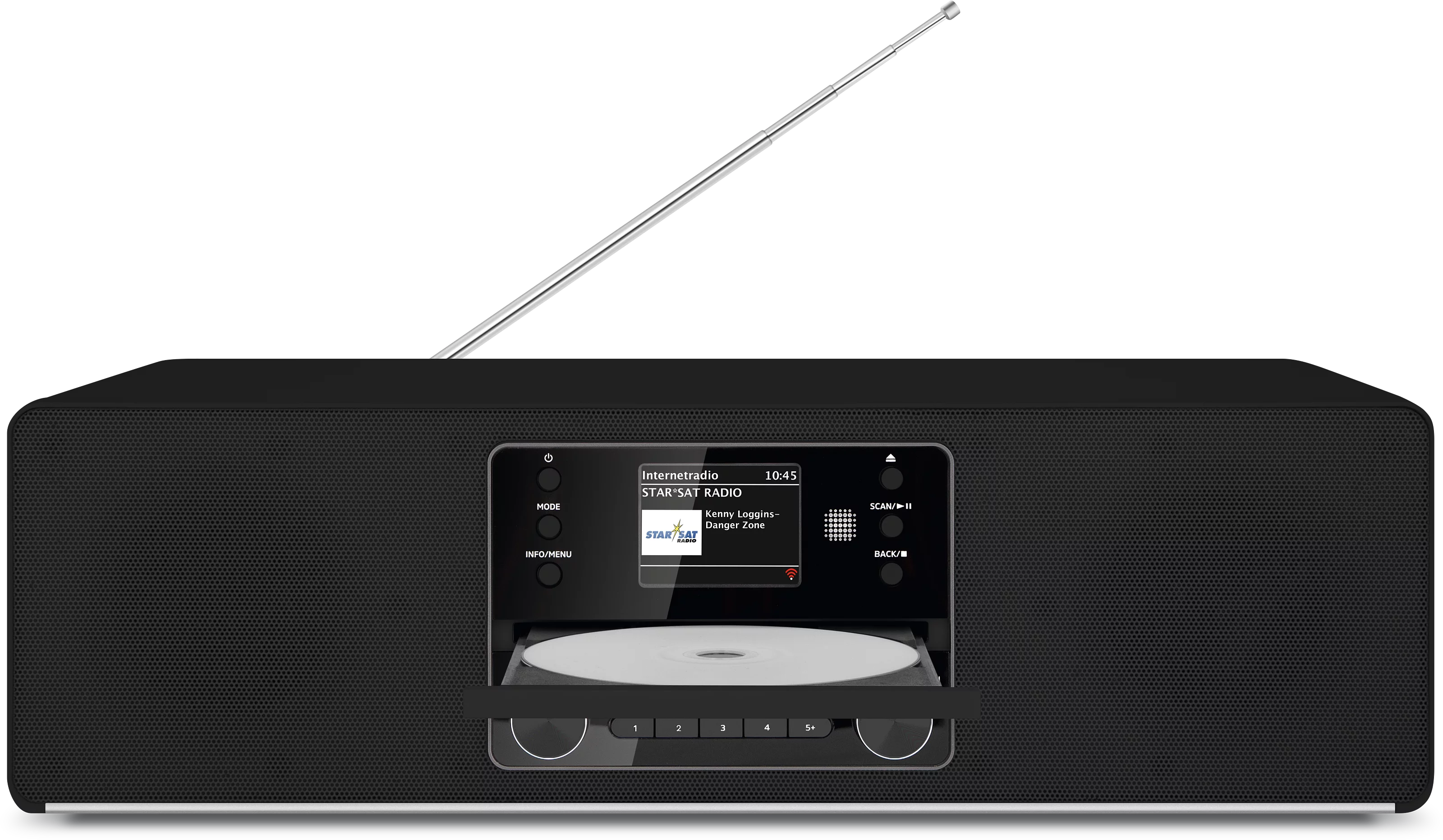 DIGITRADIO 380 CD IR Frontal, Front