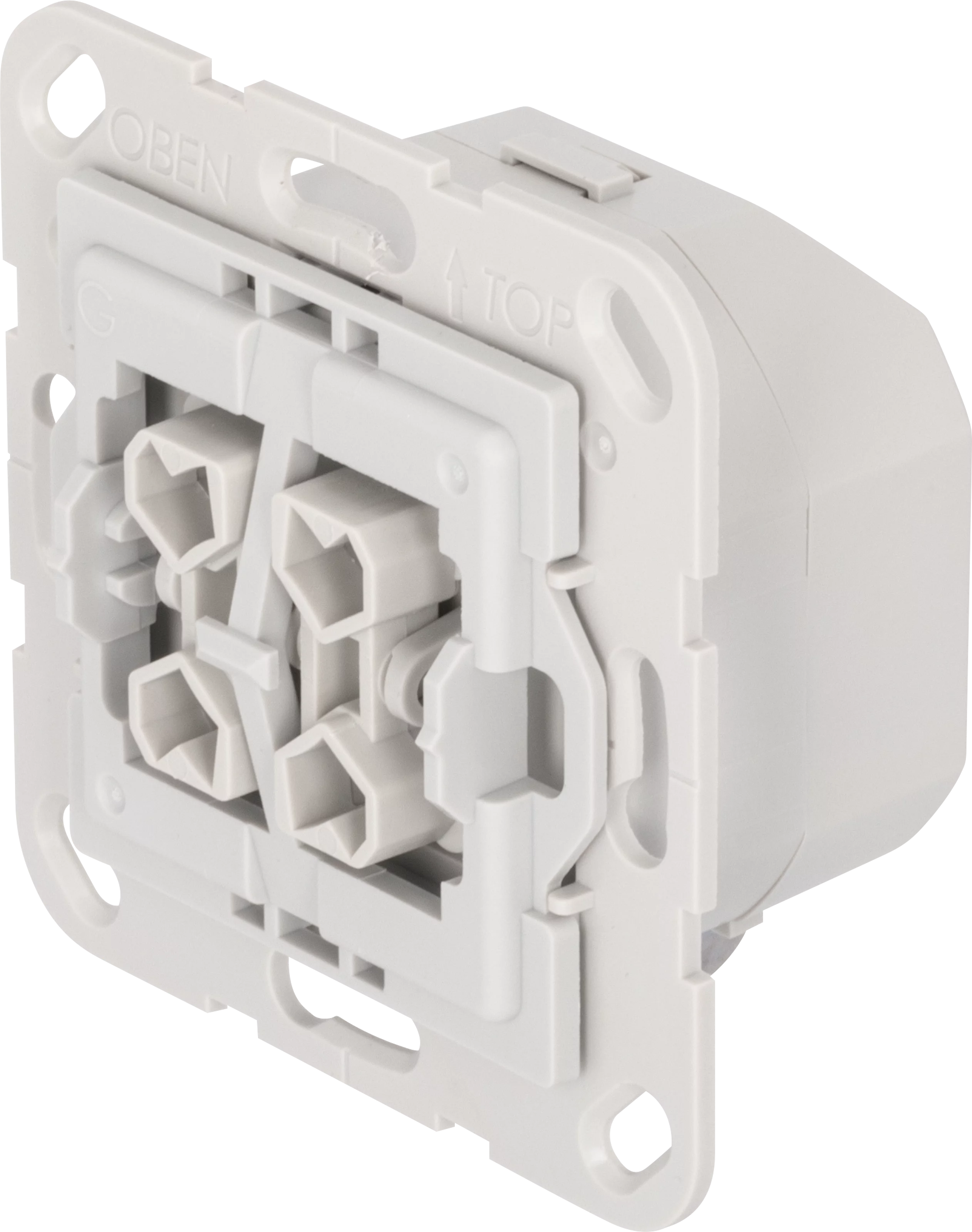 Podtynkowy sterownik światła, podwójny, kompatybilny z Gira Frontal, Links