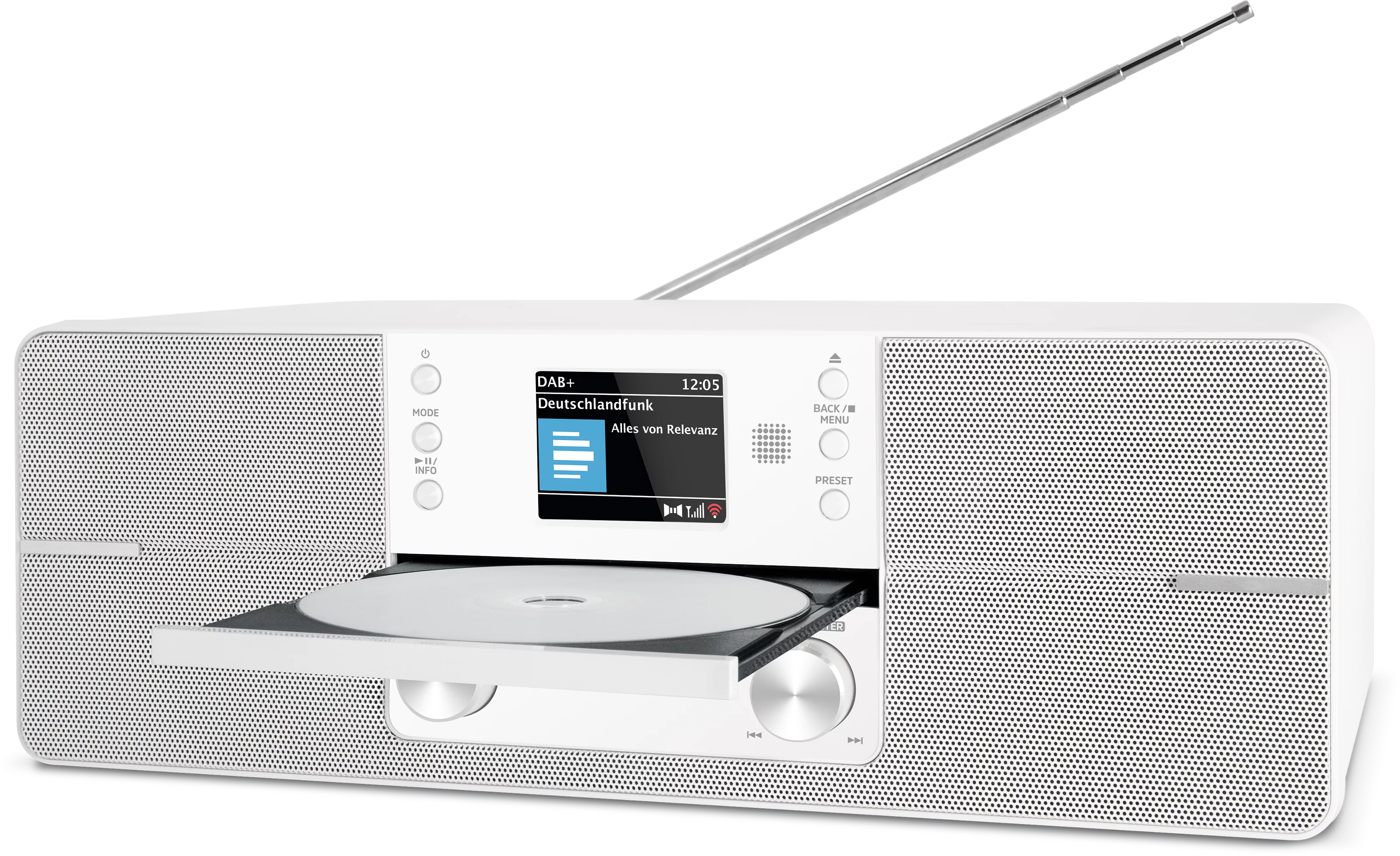 DIGITRADIO 371 CD IR Schräg, Links