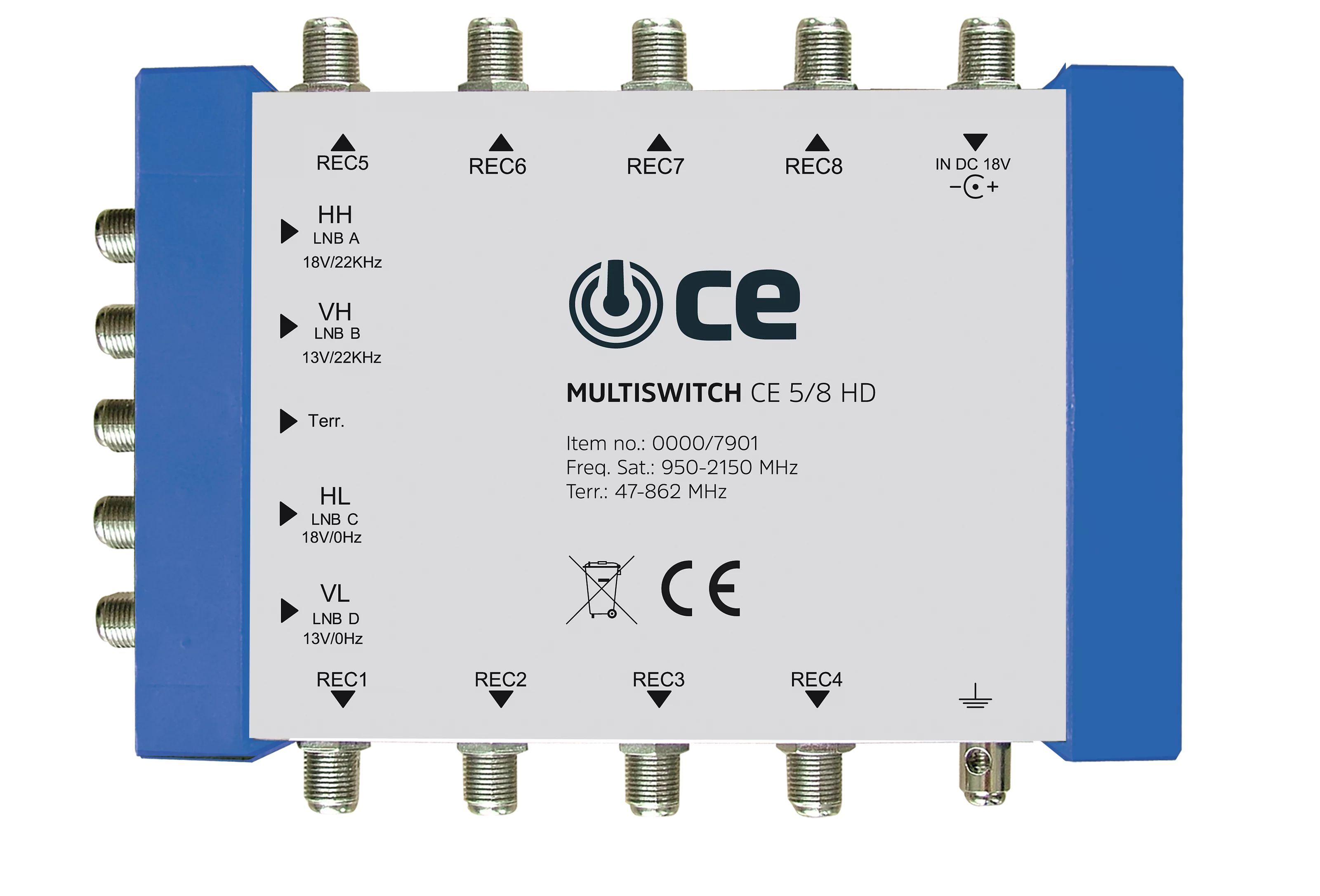 MultiSwitche CE na 1 pozycję SAT