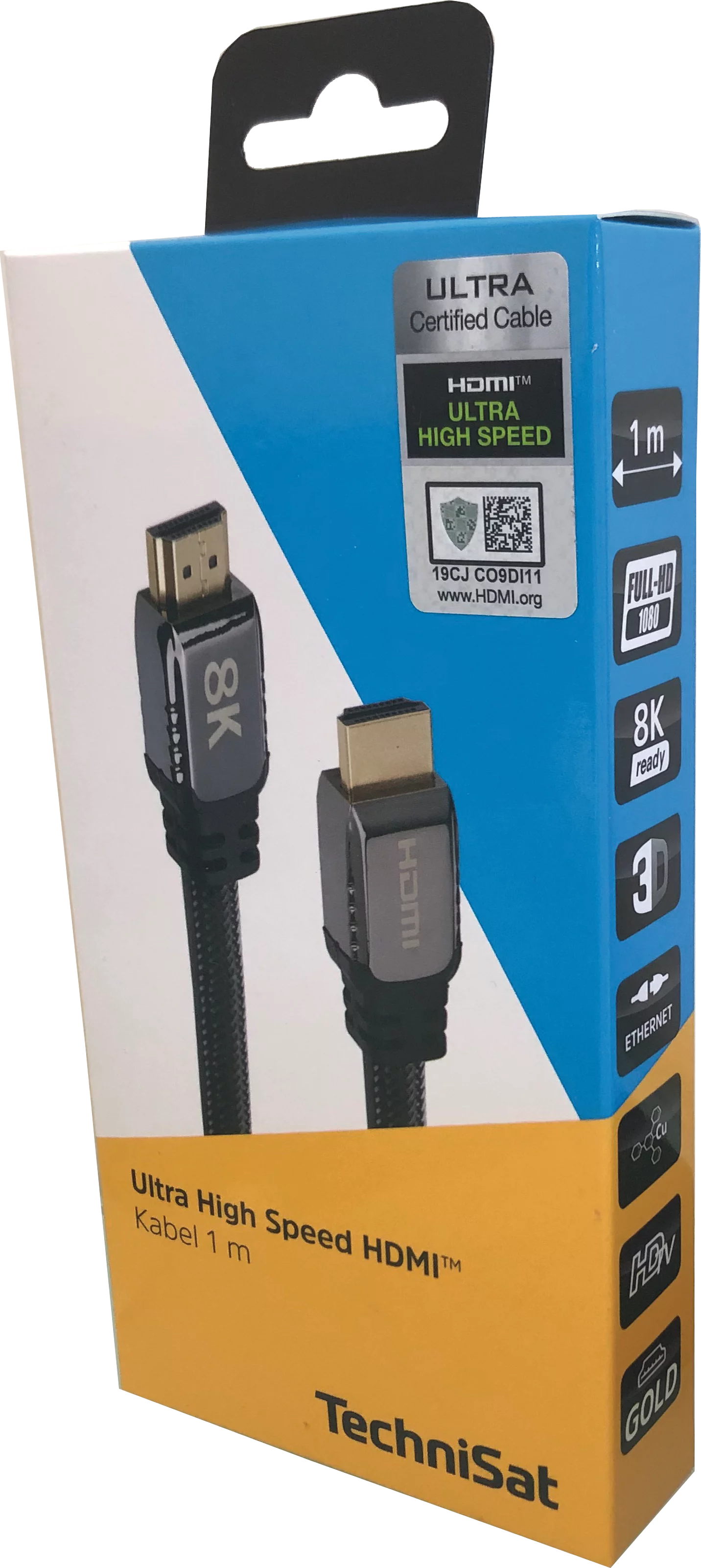Ultra High Speed HDMI™; 1 m MVerpackung