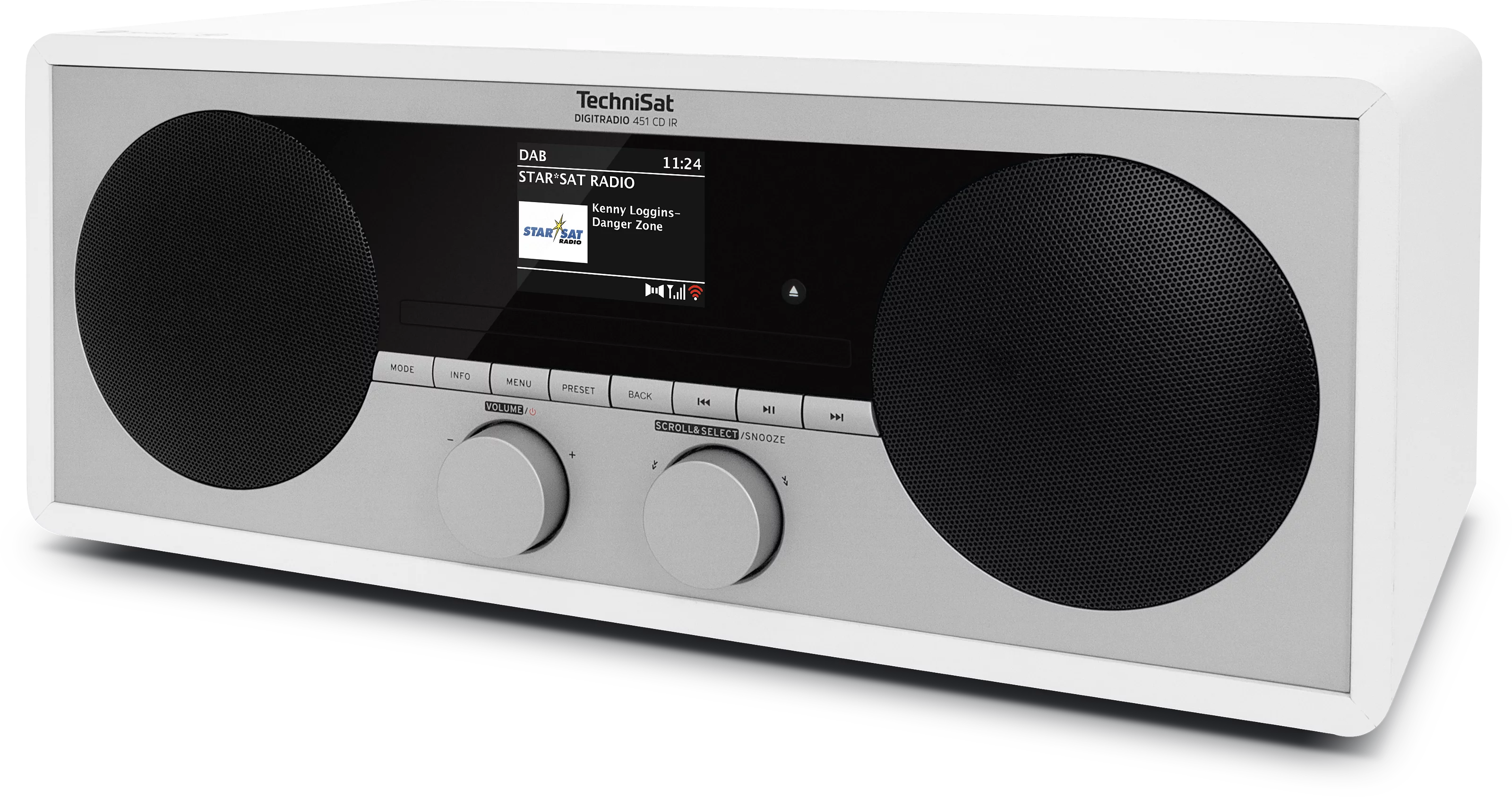 DIGITRADIO 451 CD IR Schräg, Links