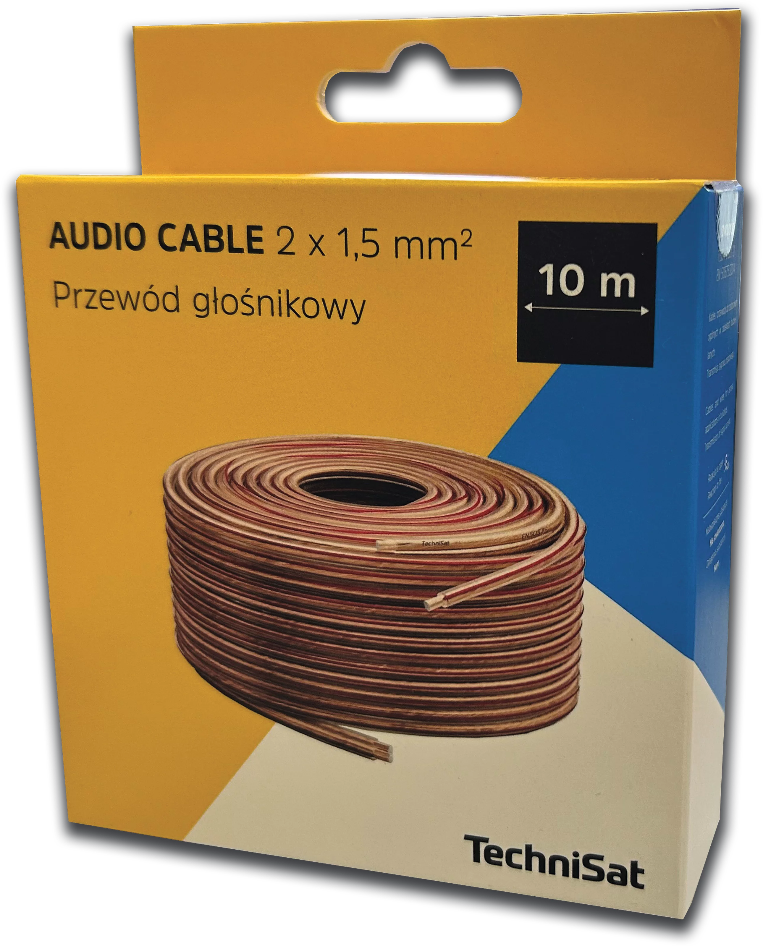 AUDIO CABLE 2x1,5 mm, 10 m MVerpackung