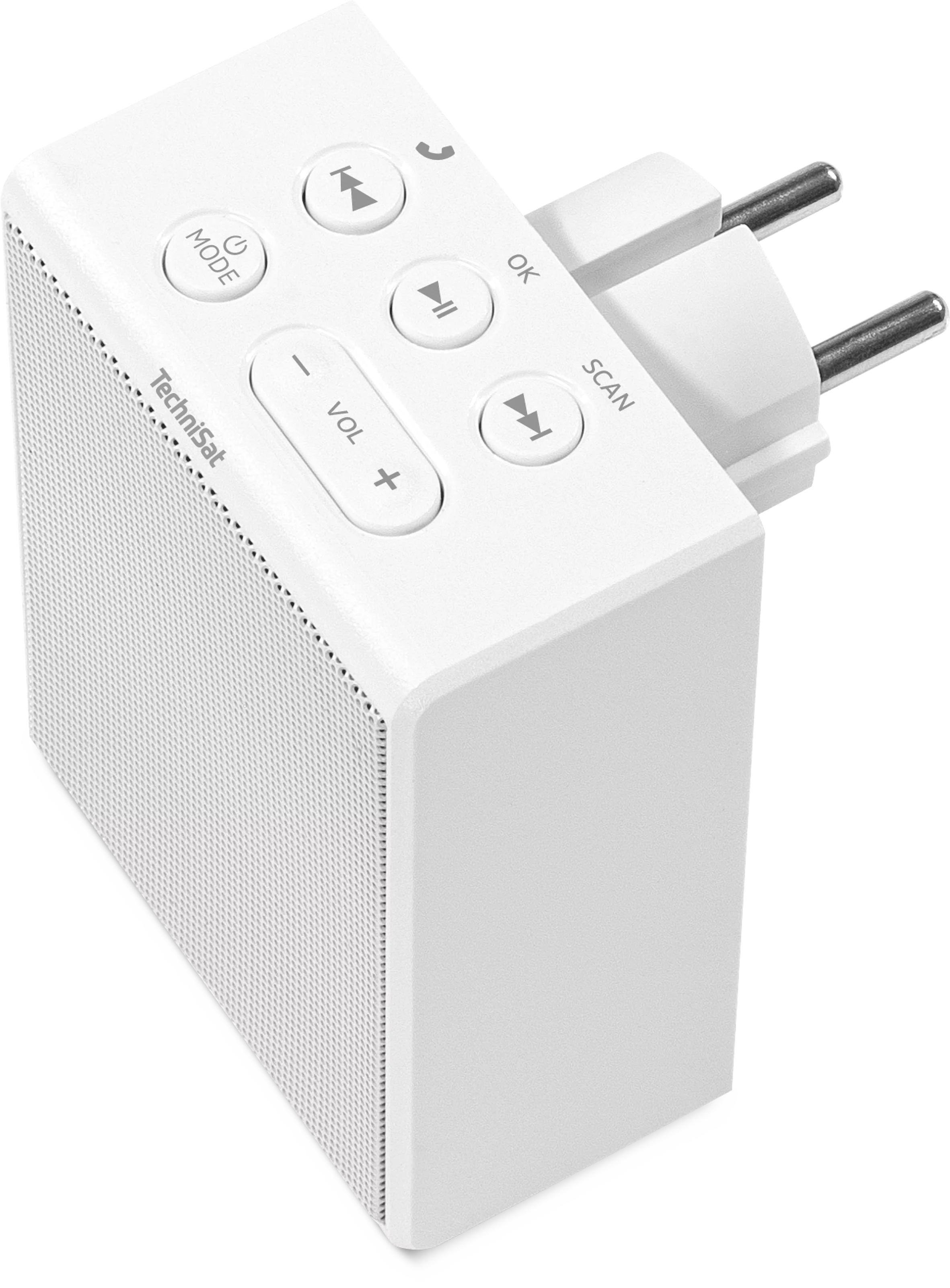 Radio do gniazdka VIOLA Schräg, Oben