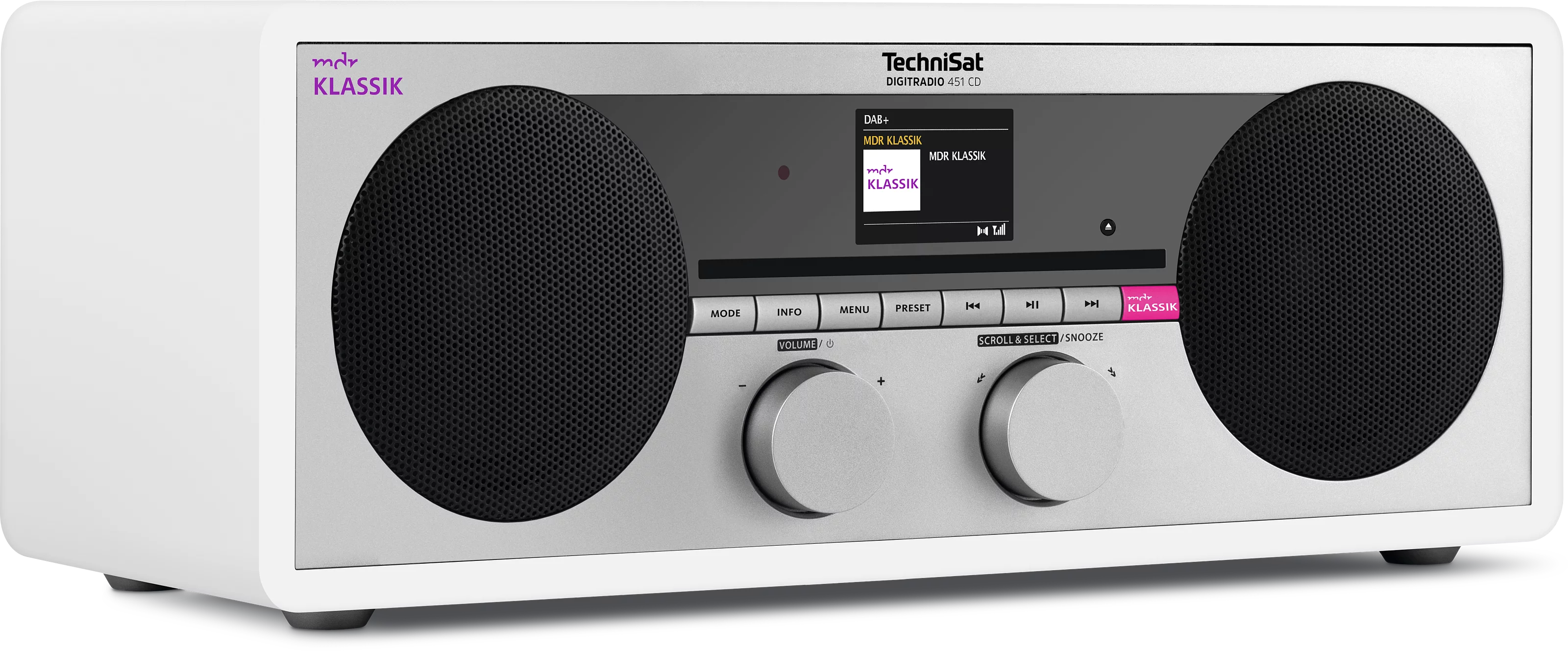 DIGITRADIO 451 CD edycja mdr Klassik Schräg, Rechts