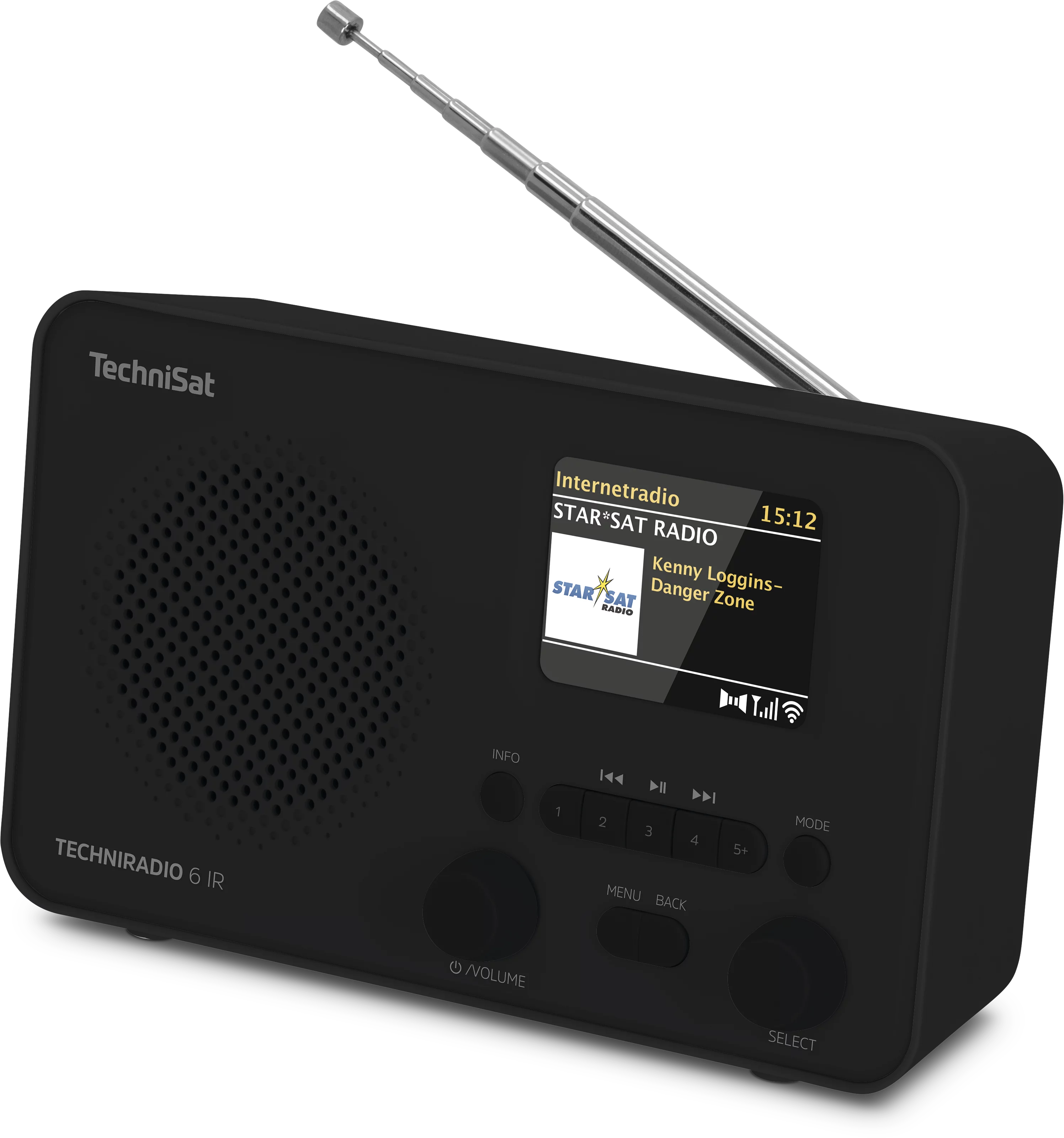 TECHNIRADIO 6 IR Schräg, Links