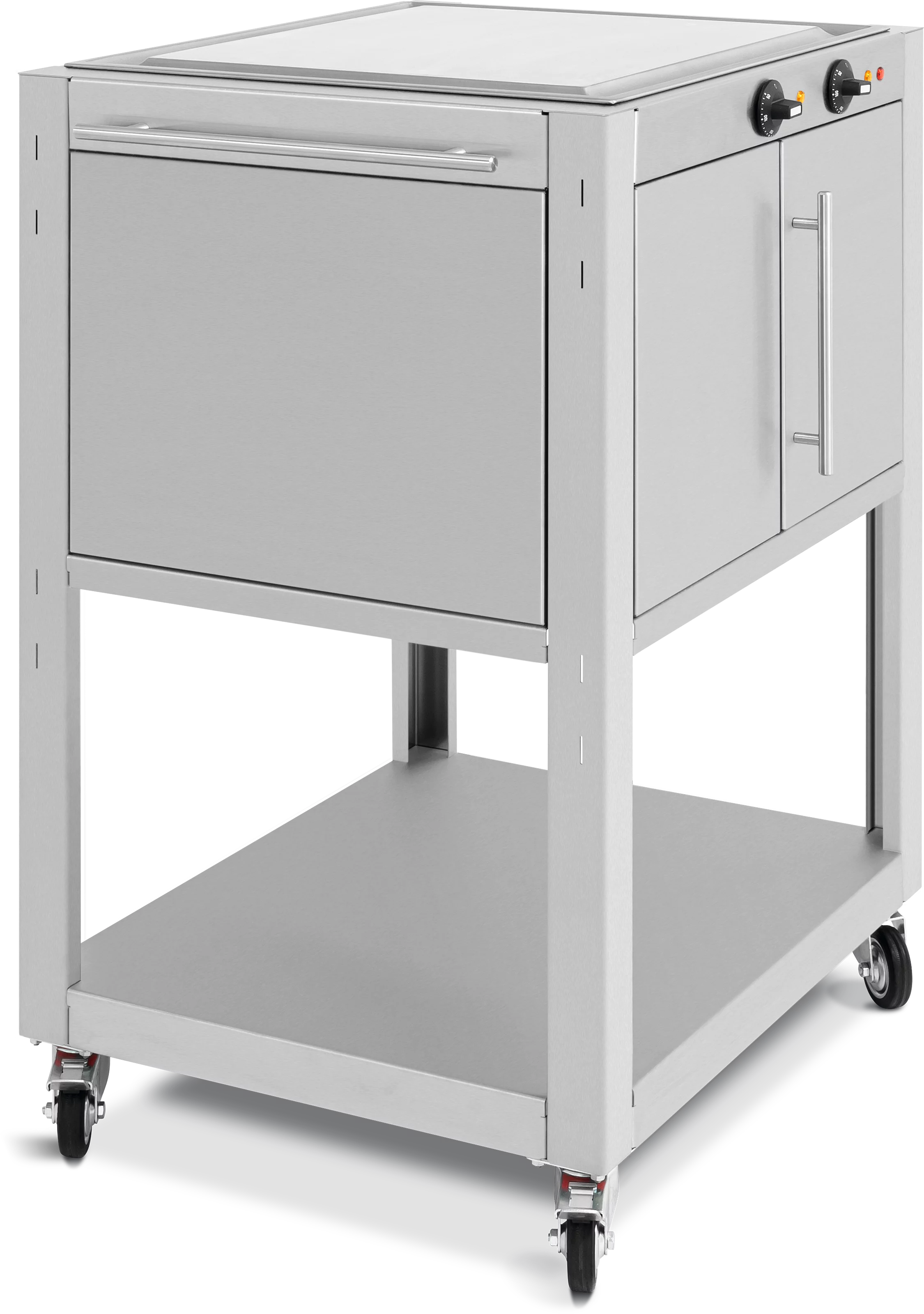 Teppinox GW3000 Basic grill trolley Schräg, Links