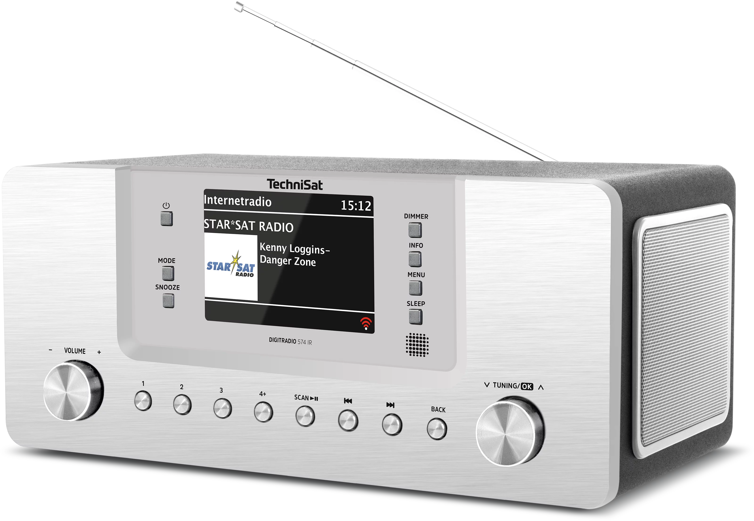 DIGITRADIO 574 IR Schräg, Links