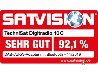 SATVISION 11/19 - Note: sehr gut (92,1 %) SATVISION 11/19 - Note: sehr gut (92,1 %)