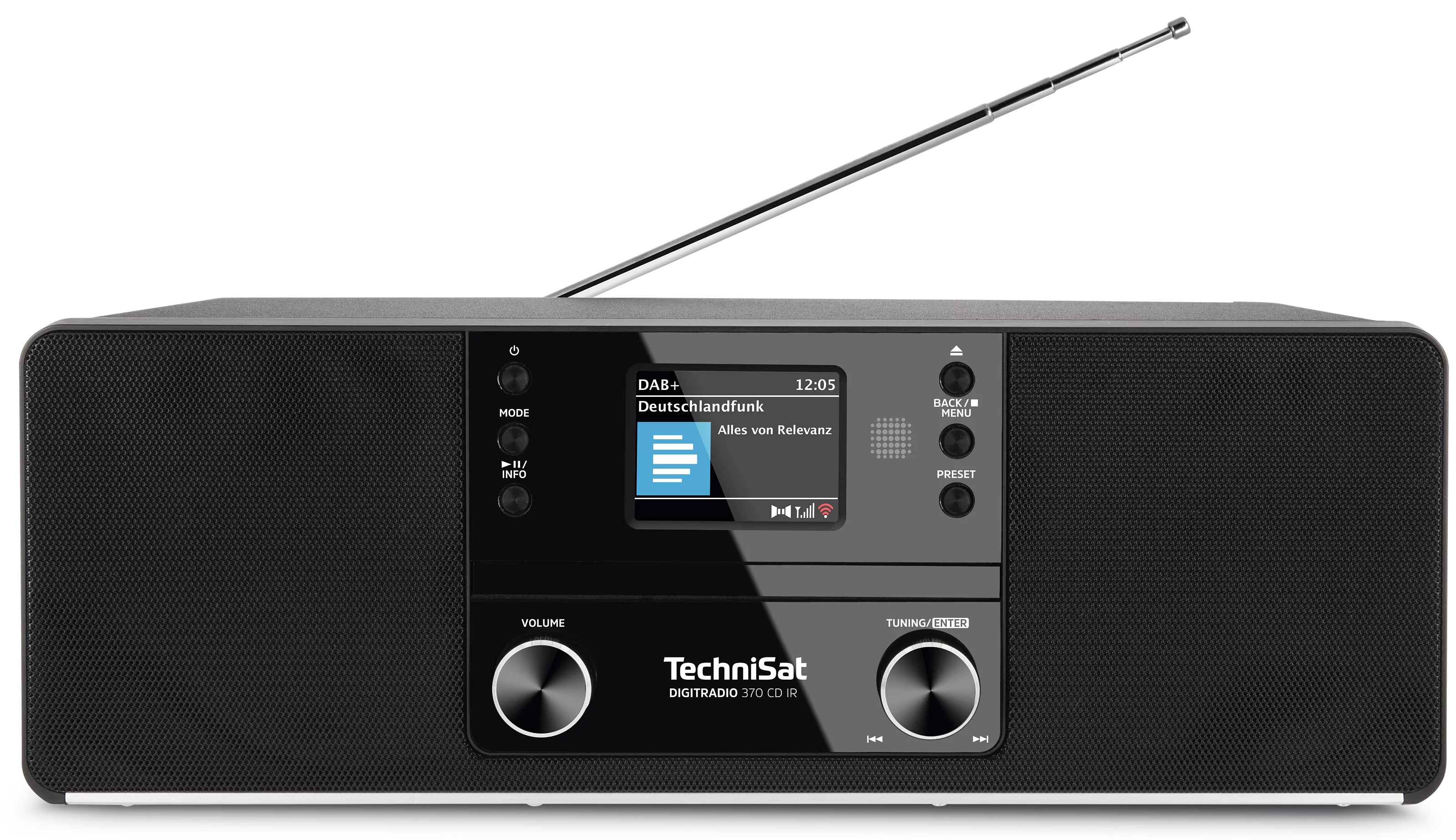 DIGITRADIO 370 CD IR Frontal, Front