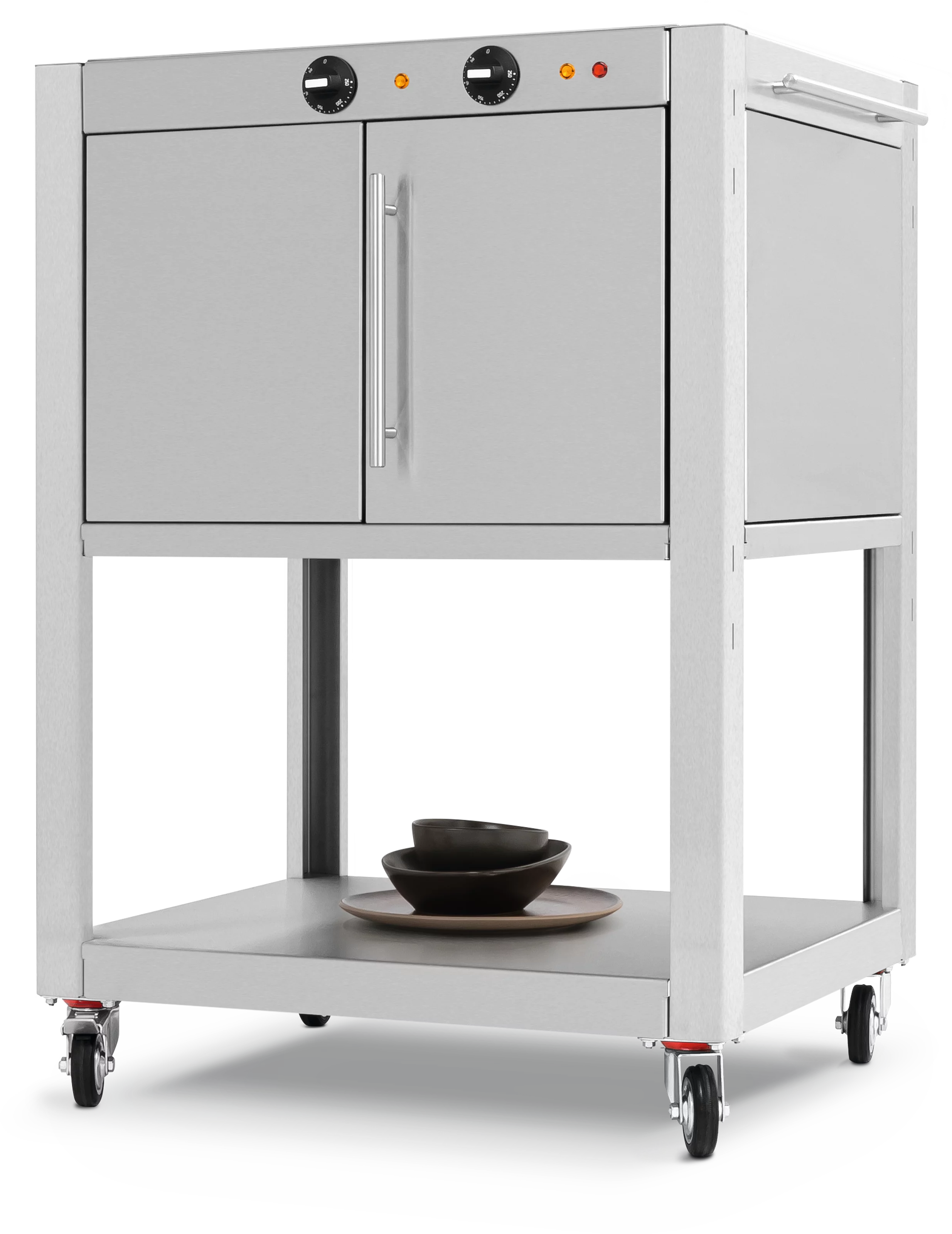 Teppinox GW3000 Basic grill trolley Schräg, Unten