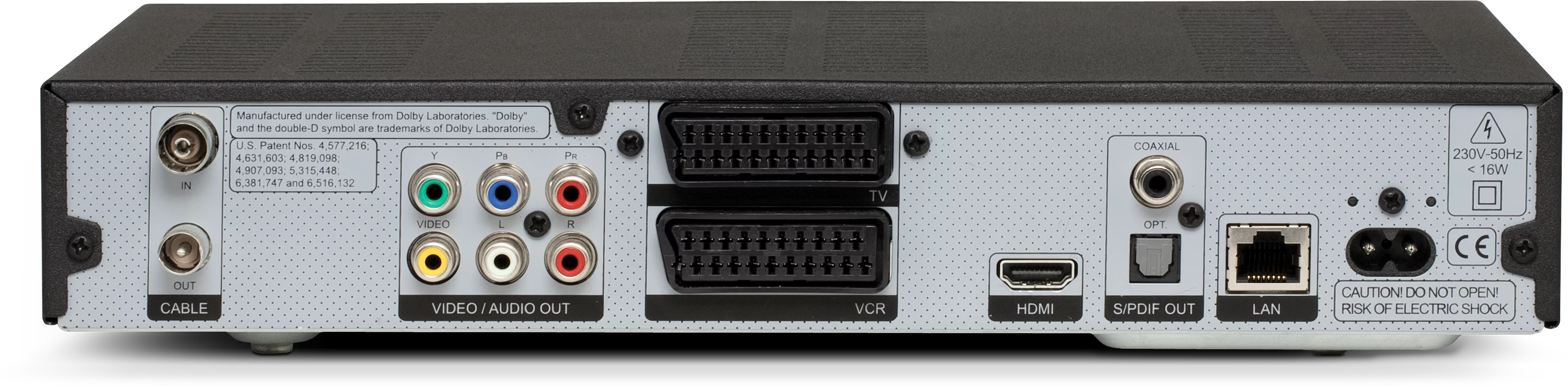 DIGIT HD4-CX Frontal, Rück