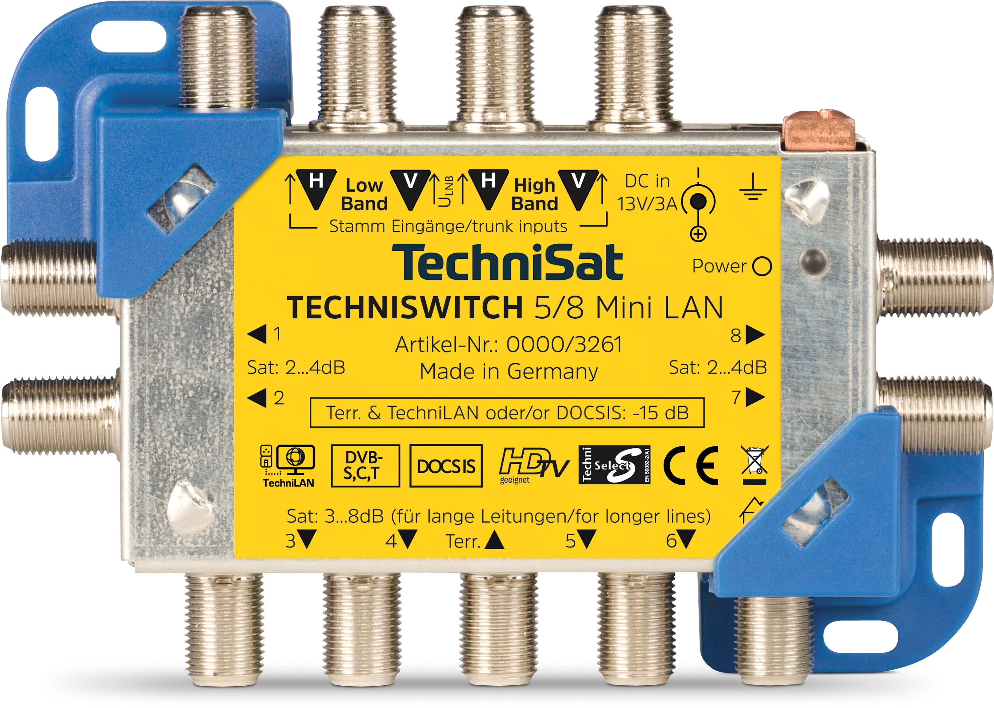 TECHNISWITCH 5/8 Mini LAN