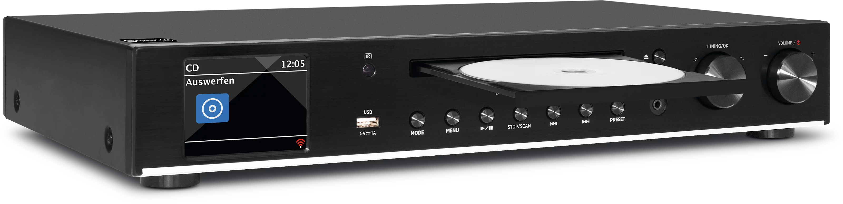 DIGITRADIO 143 CD (V3) Schräg, Rechts DIGITRADIO 143 CD (V3) Schräg, Rechts