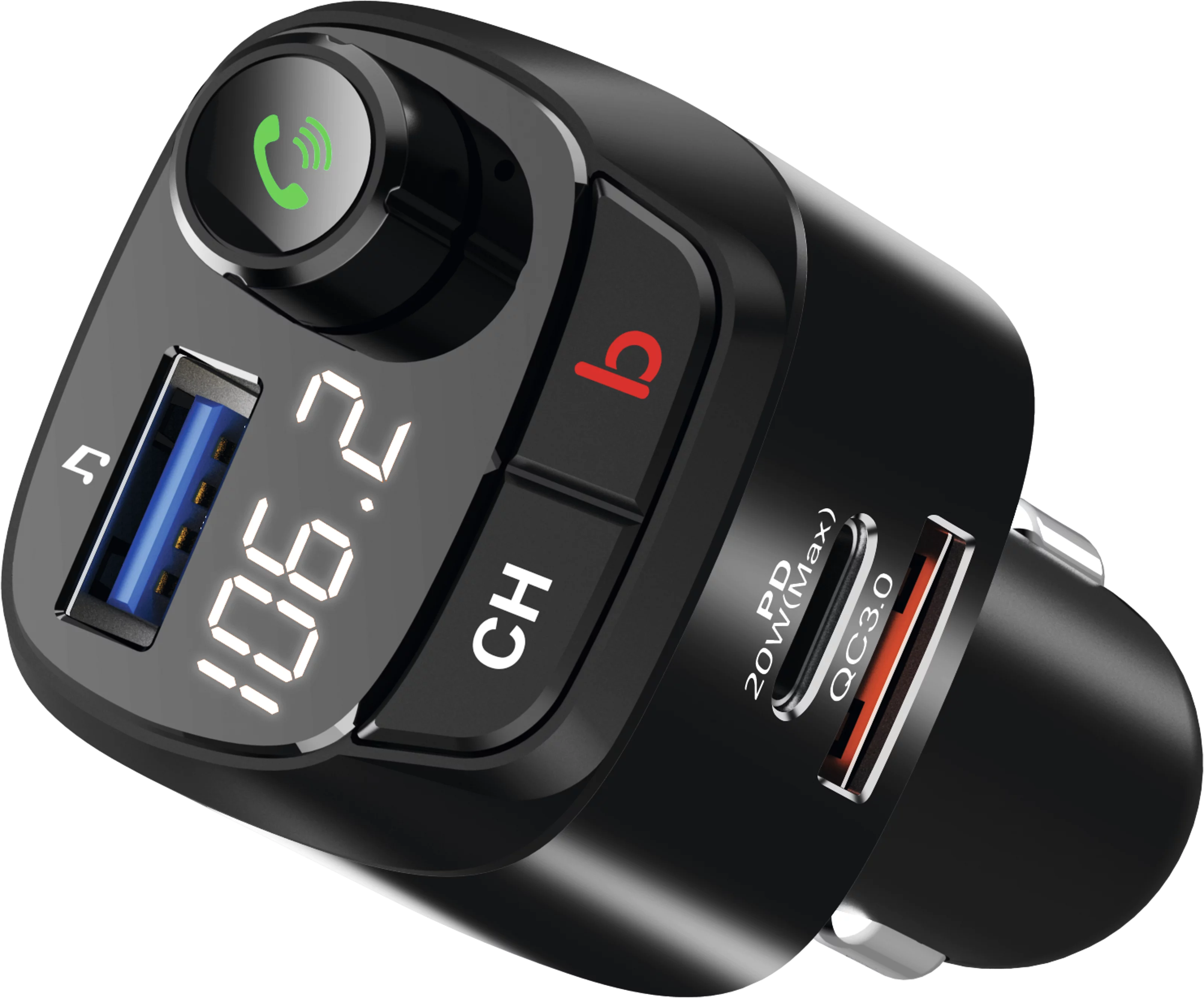 DIGICAR 200 BT Frontal, Oben